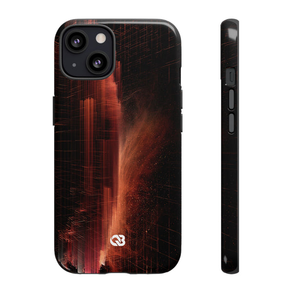 Luminous Monolith · Tough Phone Case for iPhone · Black