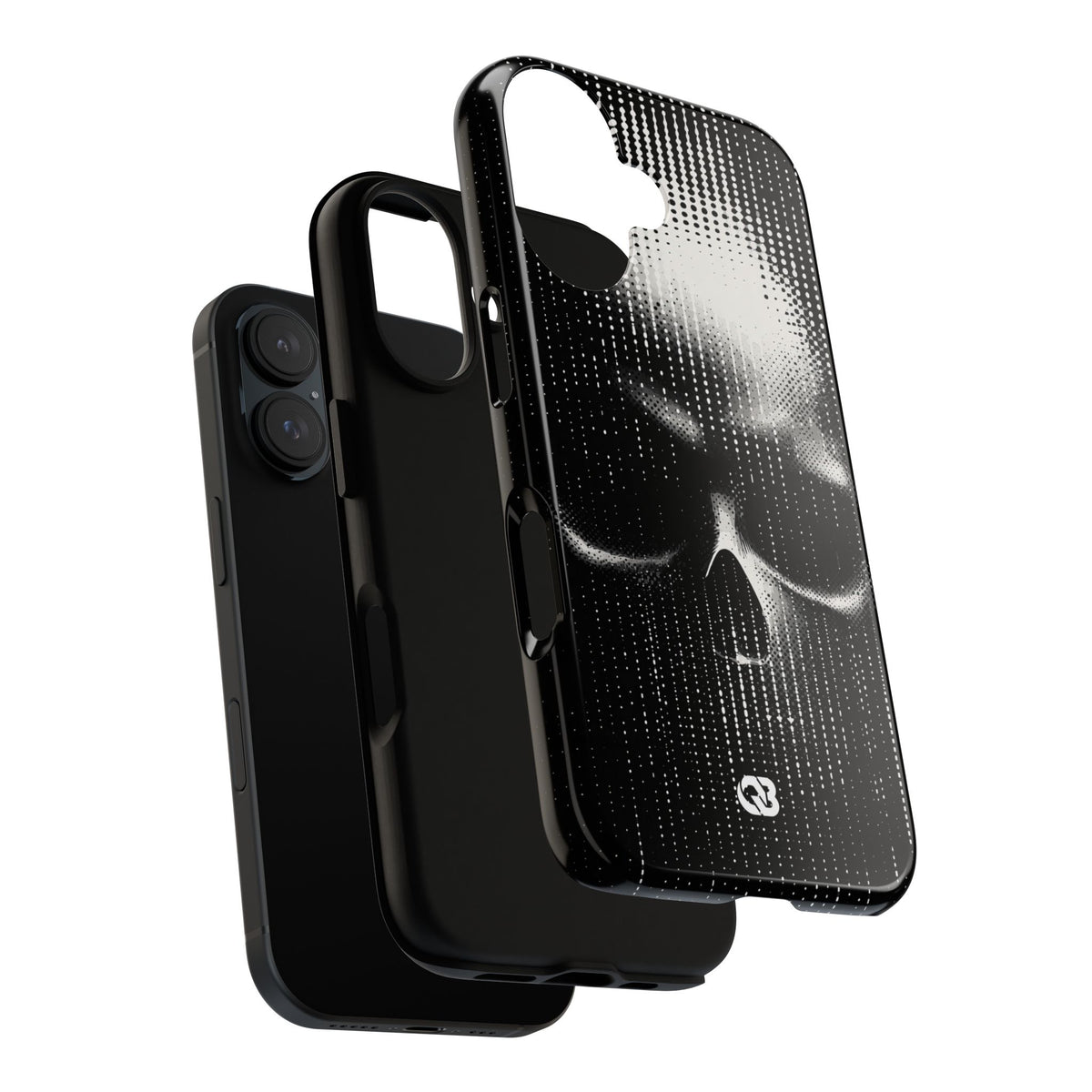 Raster Phantom · Tough Phone Case for iPhone · Black