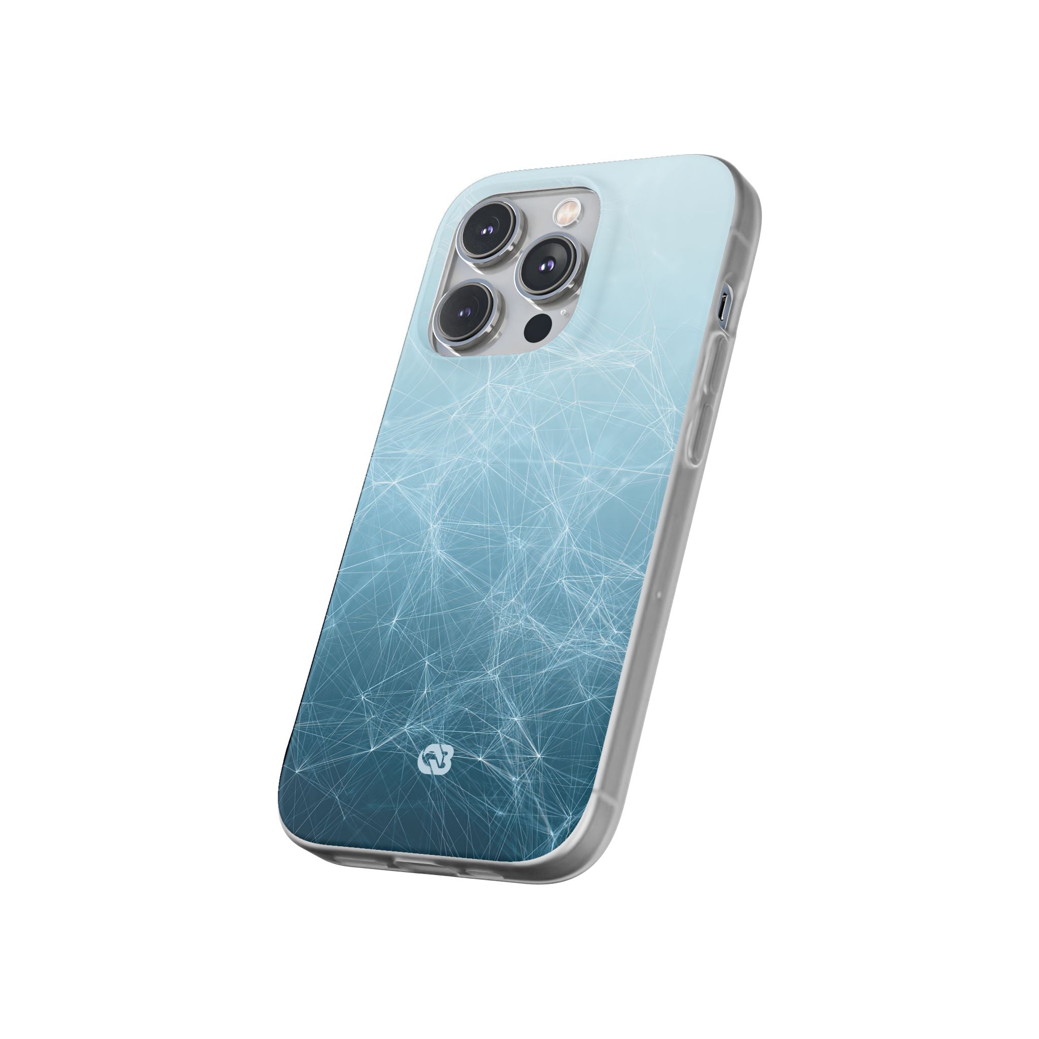Teal Lite Phone Case for iPhone - Arctic Digital Nexus