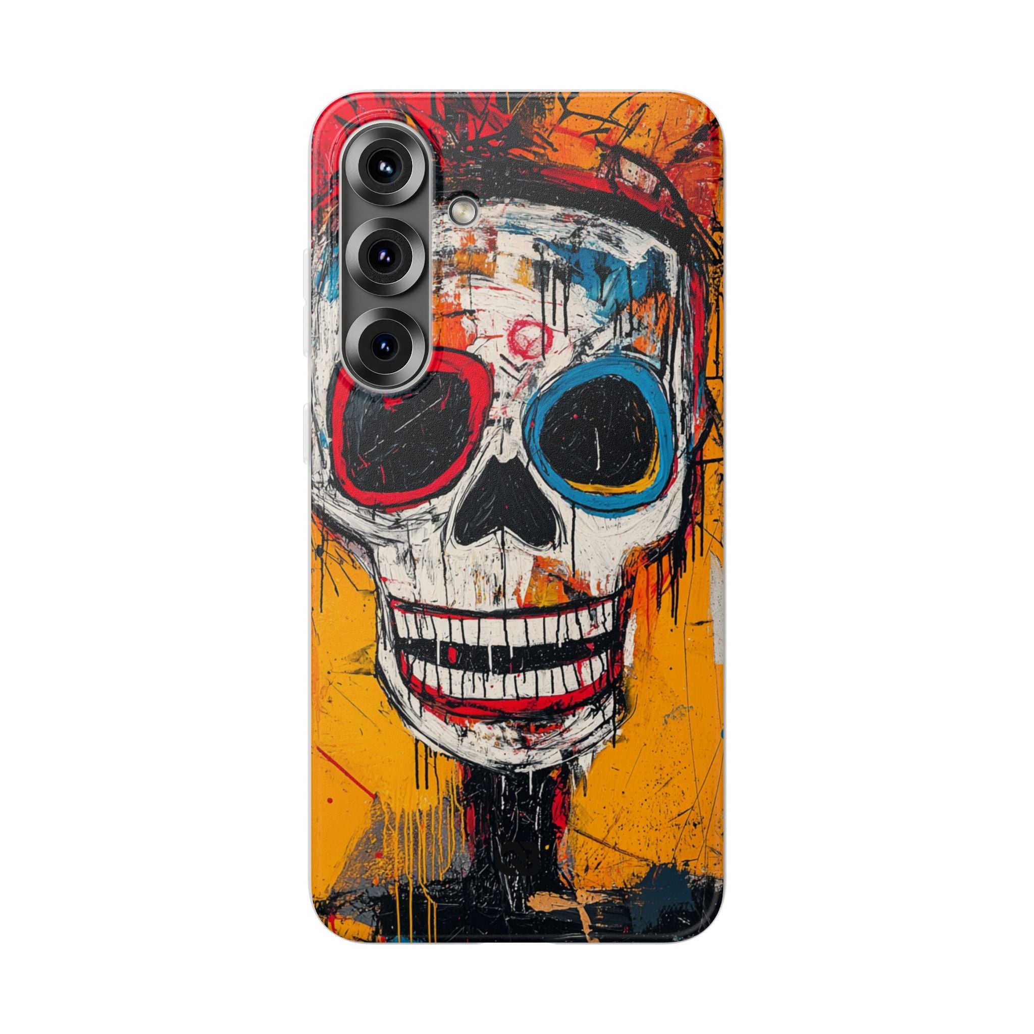 Vivid Graffiti Skull · Soft Coque de téléphone pour Samsung