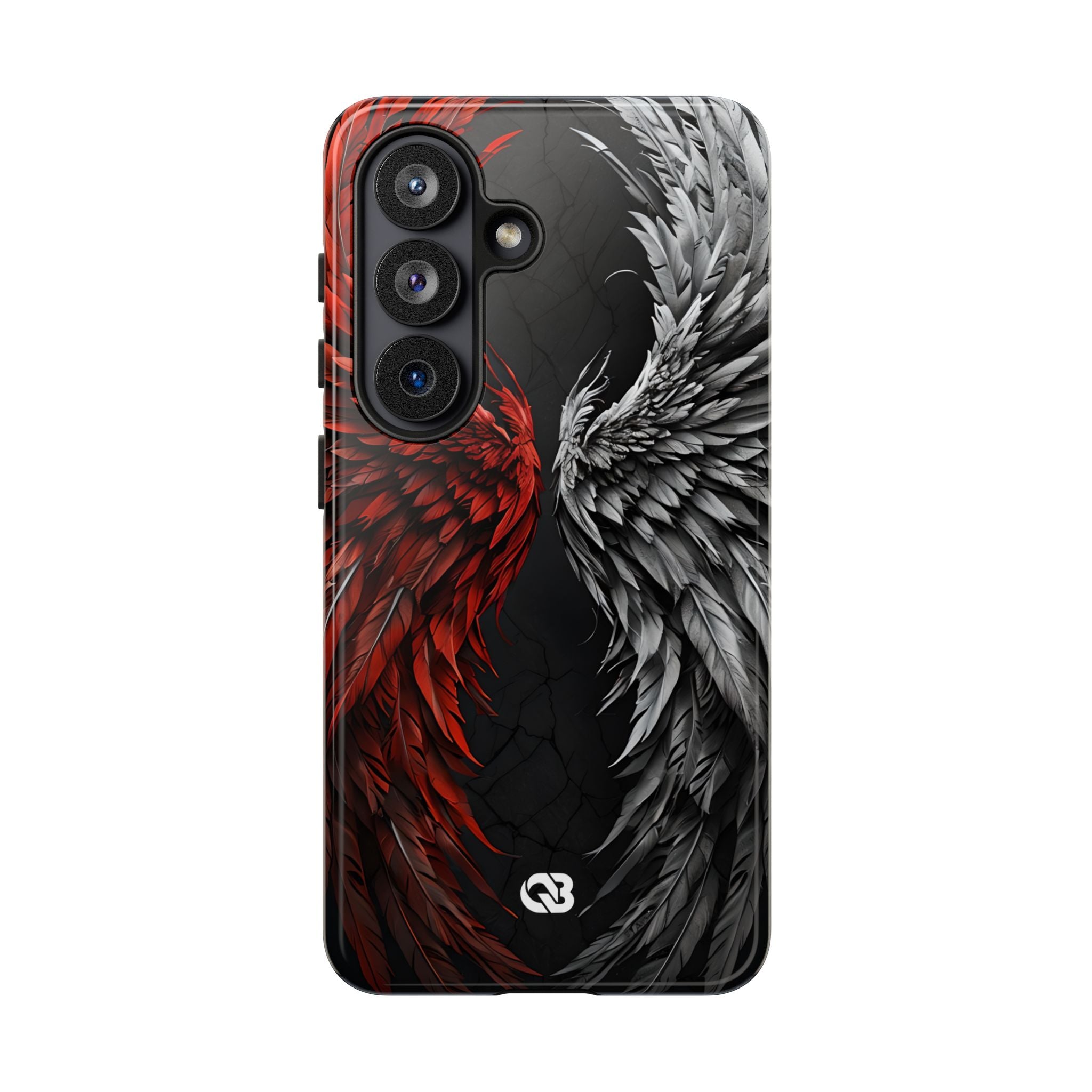Split Crimson Wing · Tough Handyhülle für Samsung