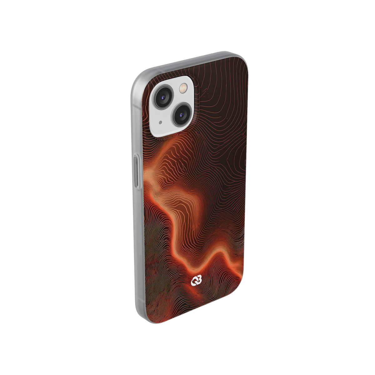Caldera Ridge · Lite Phone Case for iPhone · Orange