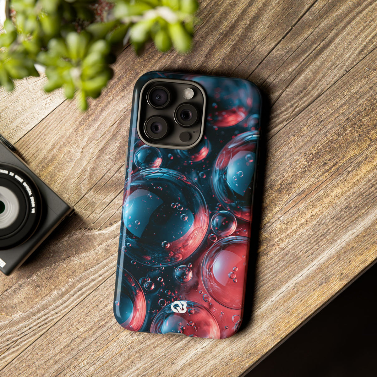 Aqua Gel Spheres · Tough Phone Case for iPhone · Blue