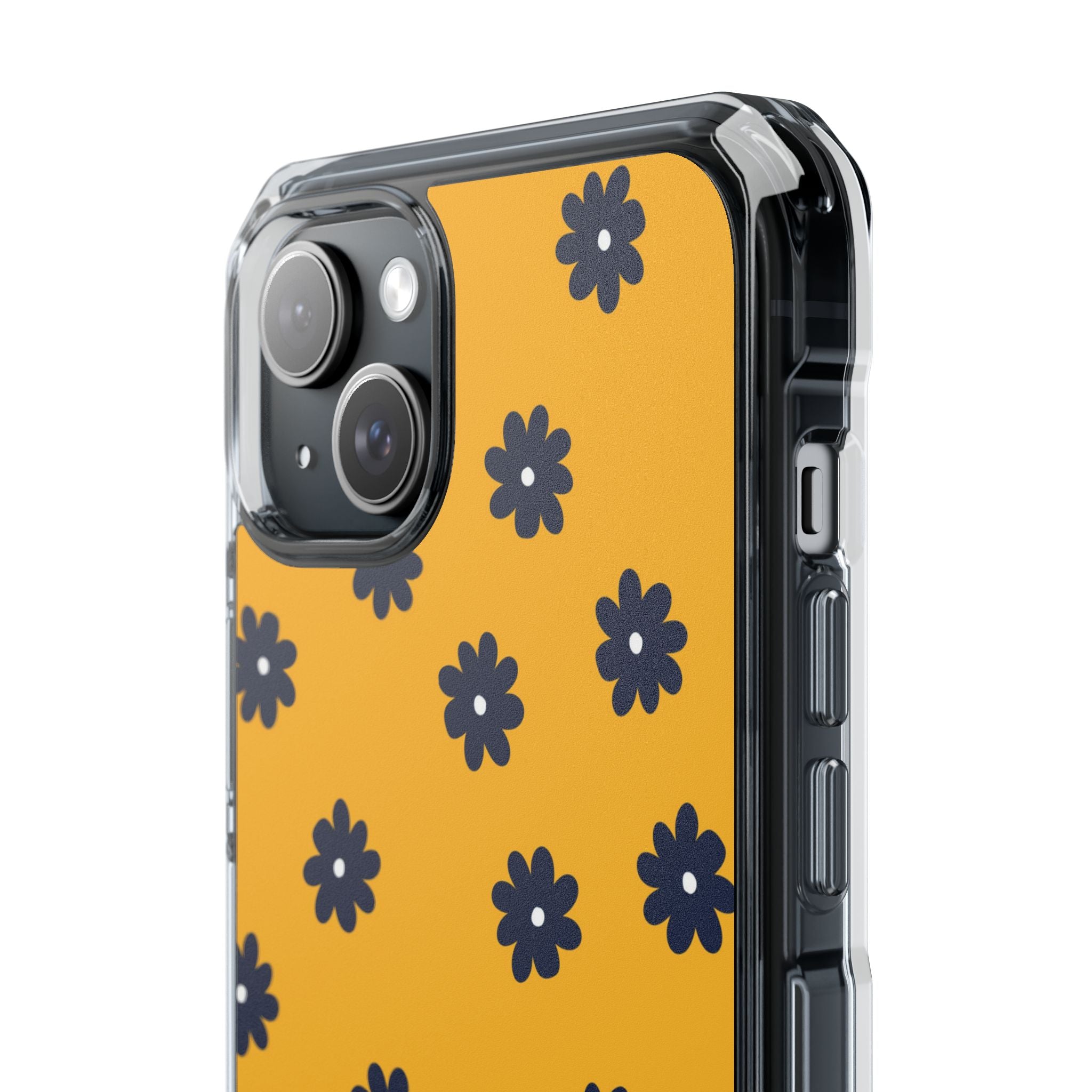 Navy Daisy Mustard · Impact Phone Case for iPhone · Magsafe