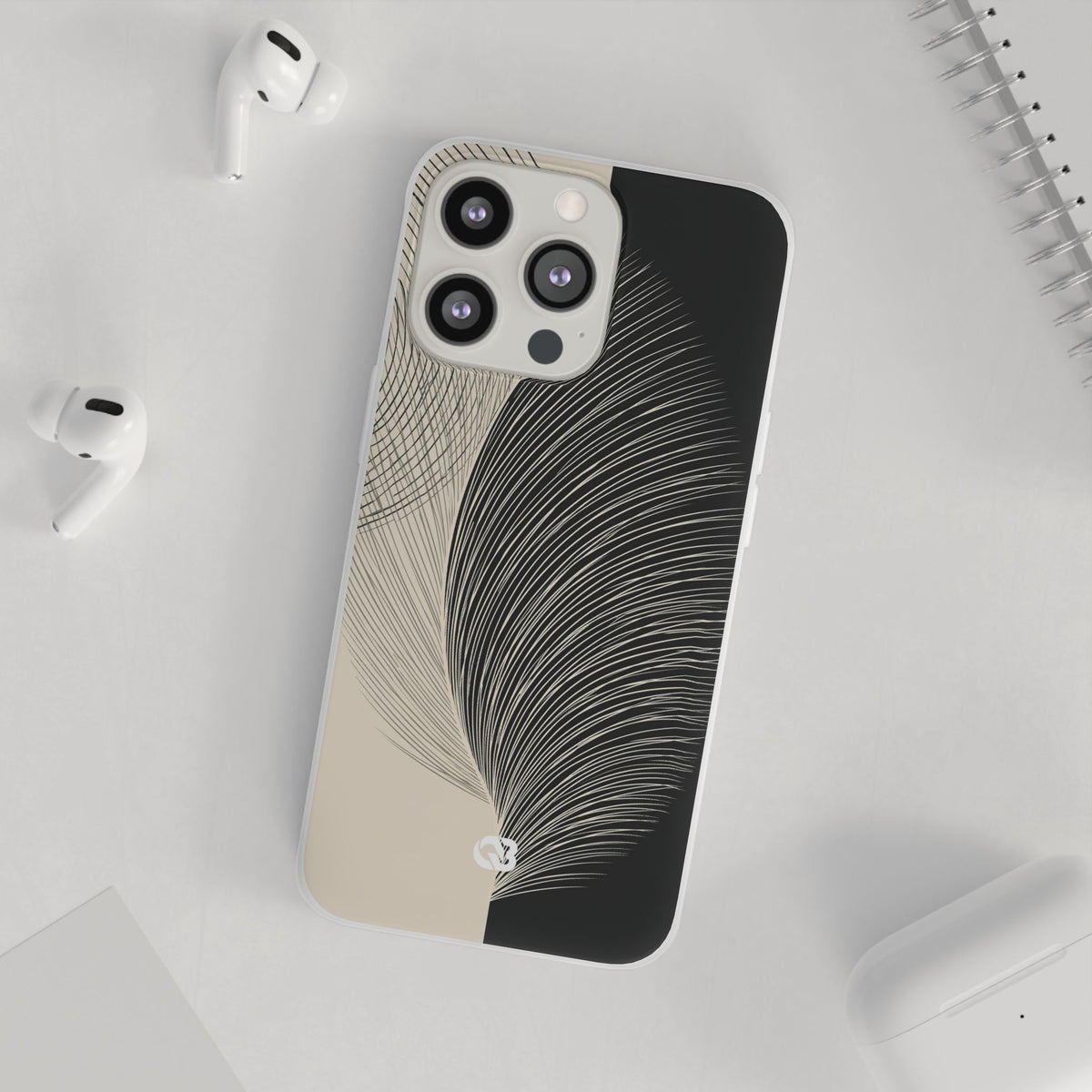 Minimal Frond Study · Lite Phone Case for iPhone · Black
