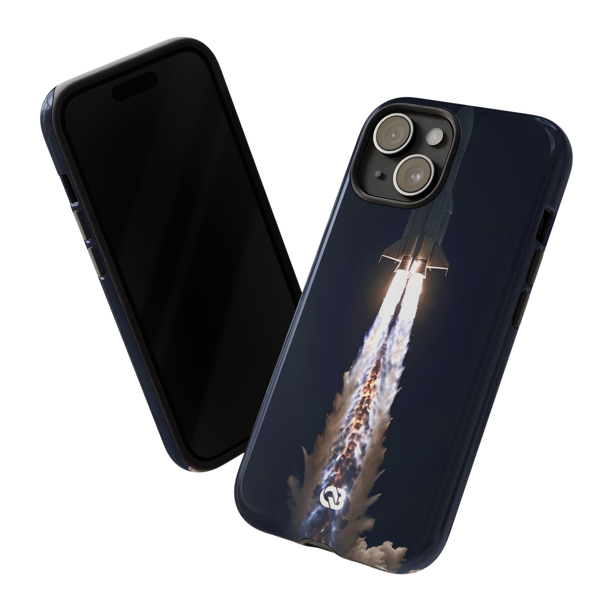 Obsidian Rocket Ascent · Tough Phone Case for iPhone