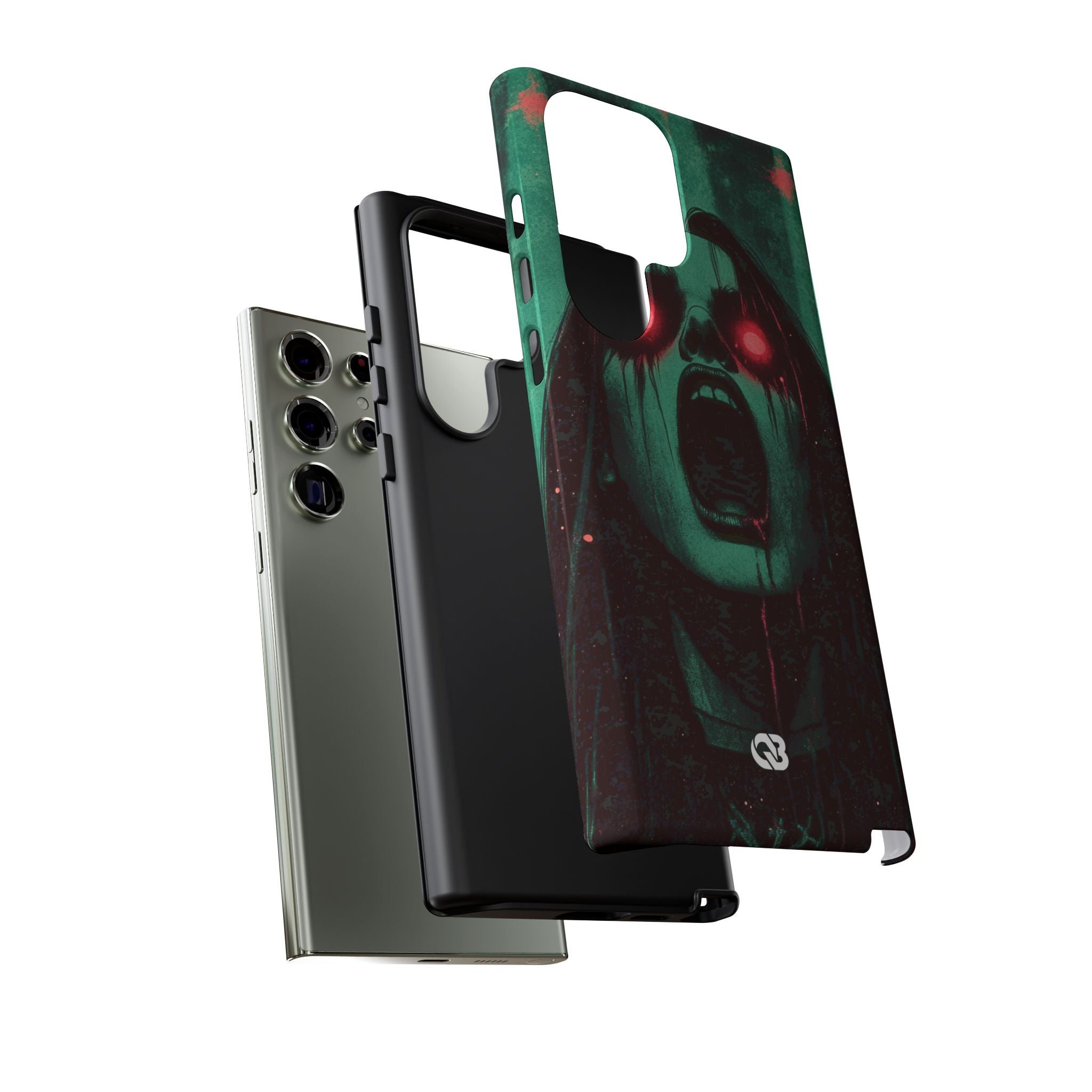 Crimson Emerald Scream · Tough Phone Case for Samsung
