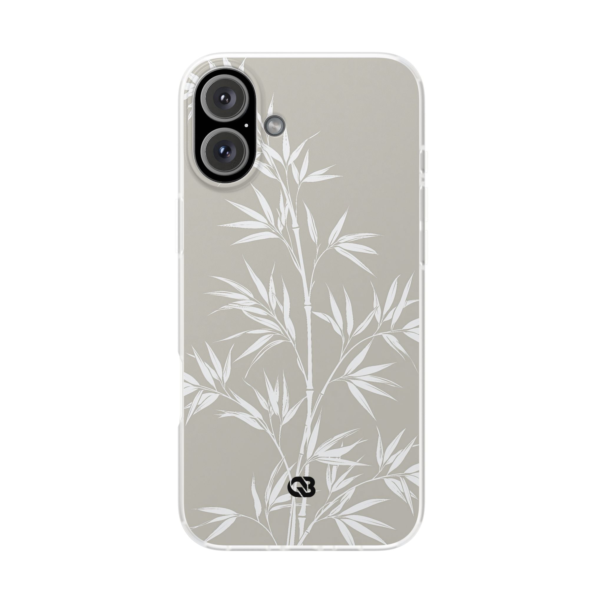 Beige Lite Phone Case for iPhone - Sandstone Bamboo Stalks