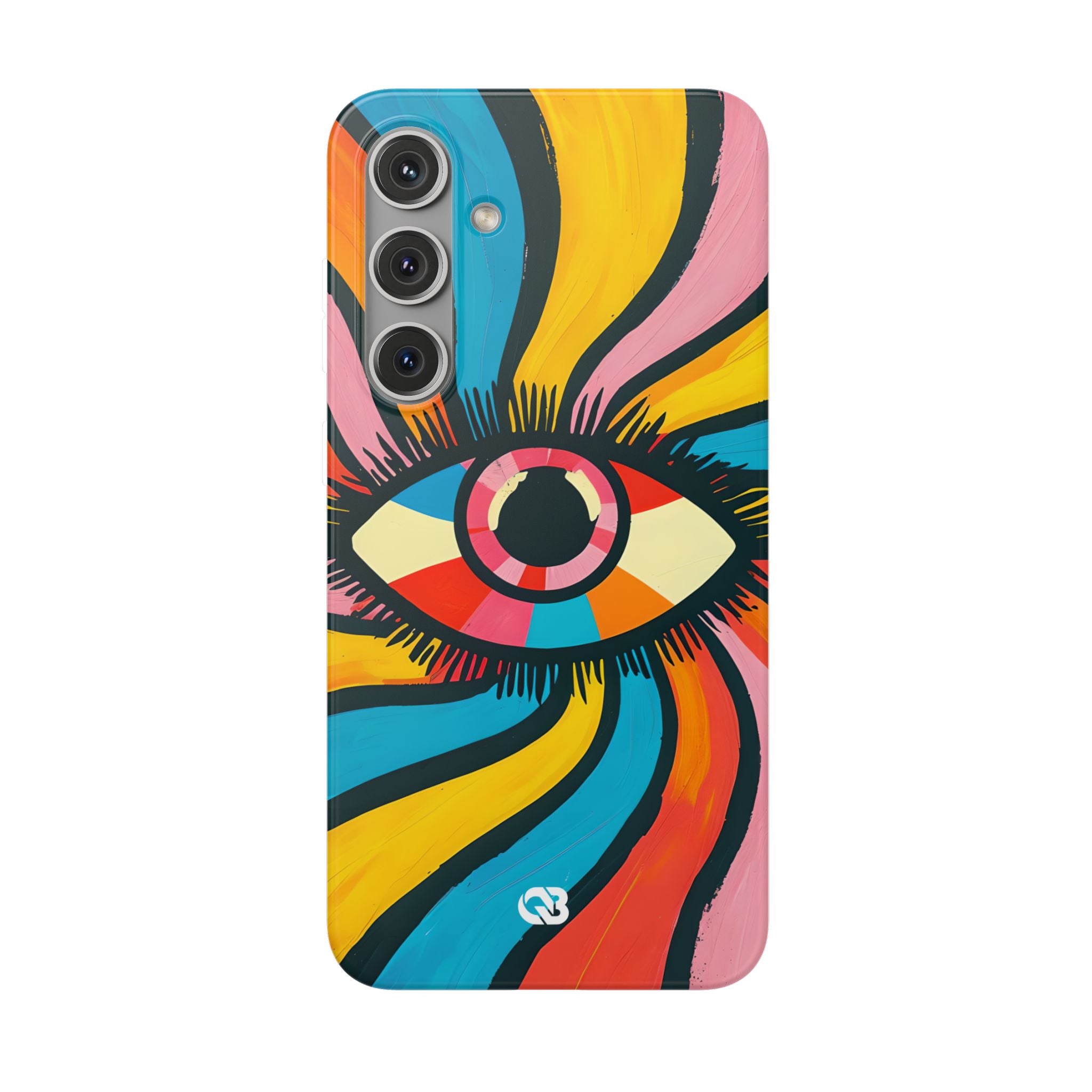 Vivid Gaze Burst · Soft Handyhülle für Samsung