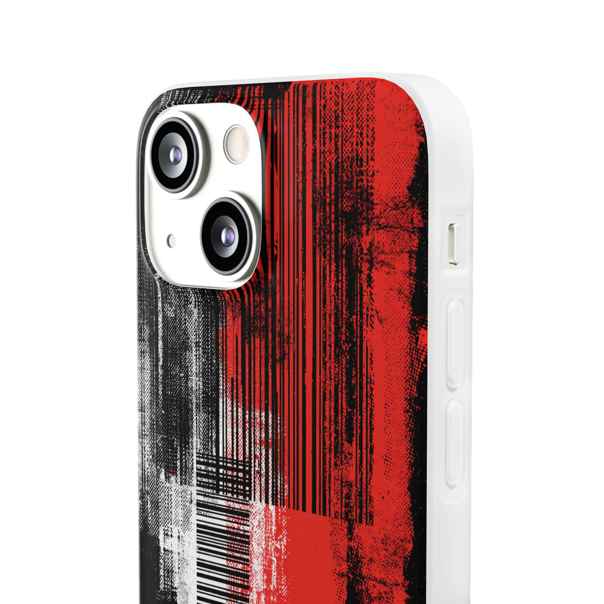 Distorted Barcode · Lite Phone Case for iPhone · Black