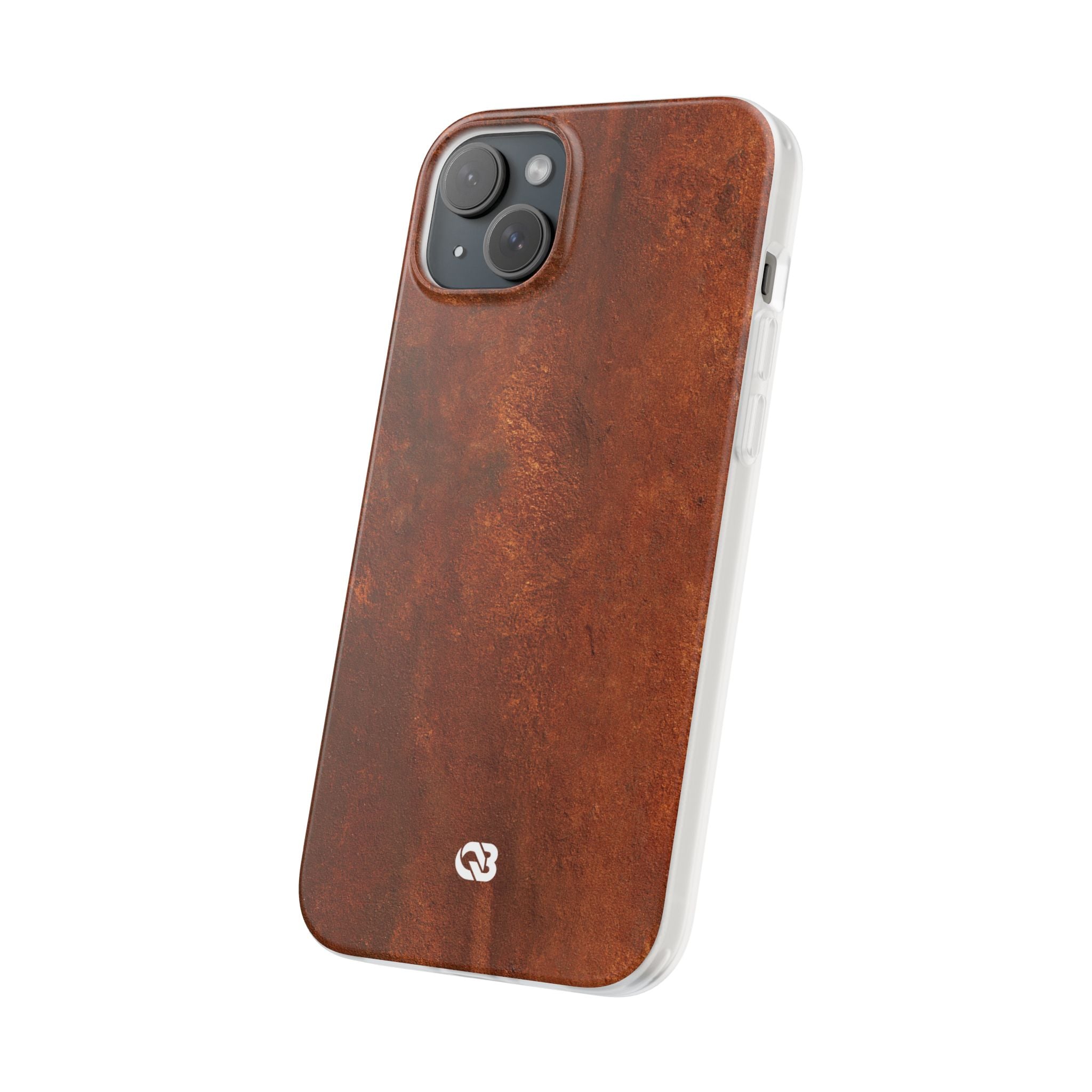 Orange Lite Phone Case for iPhone - Oxidized Iron Crust