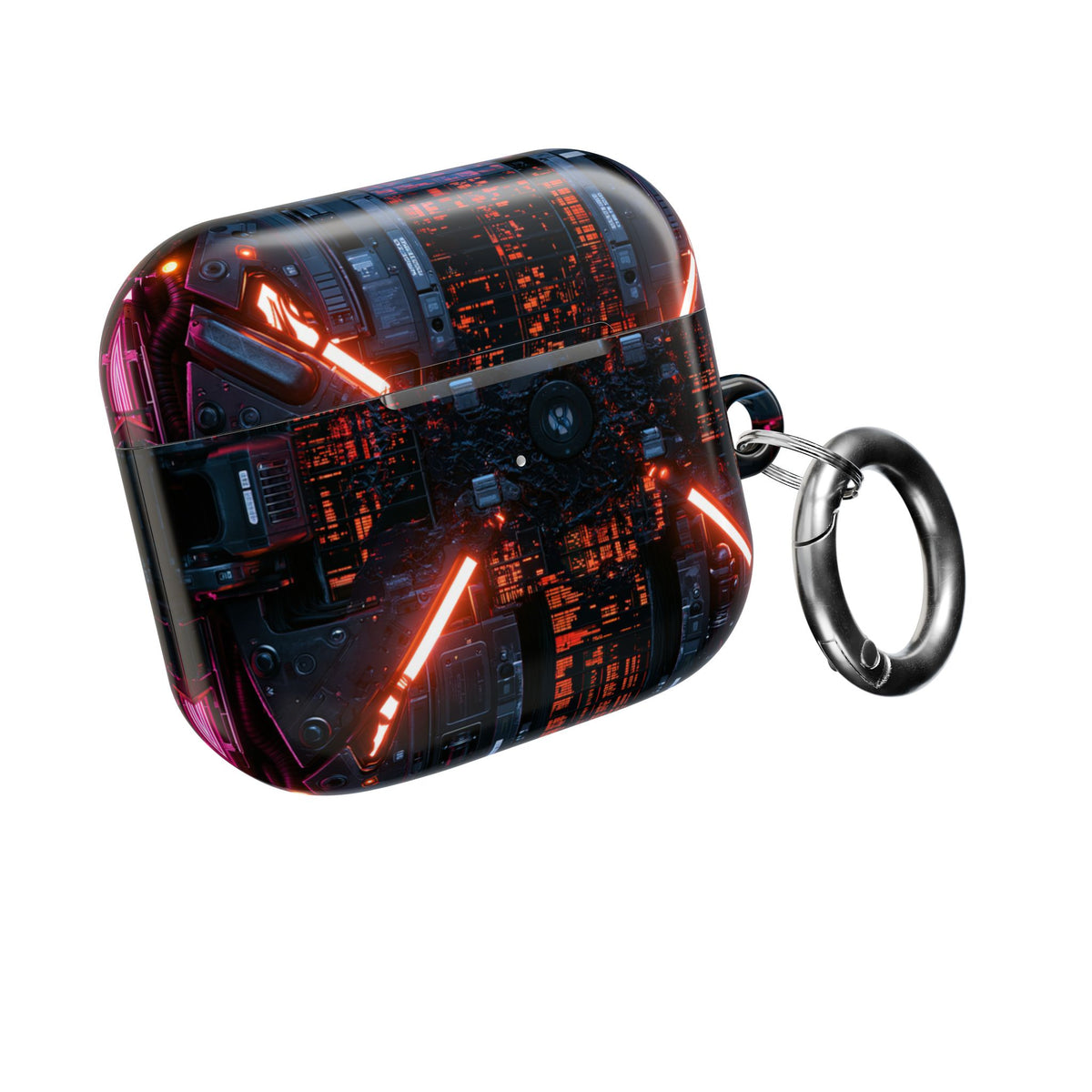 Cybernetic Reactor Core · Hard Case for AirPods & AirPods Pro · Black