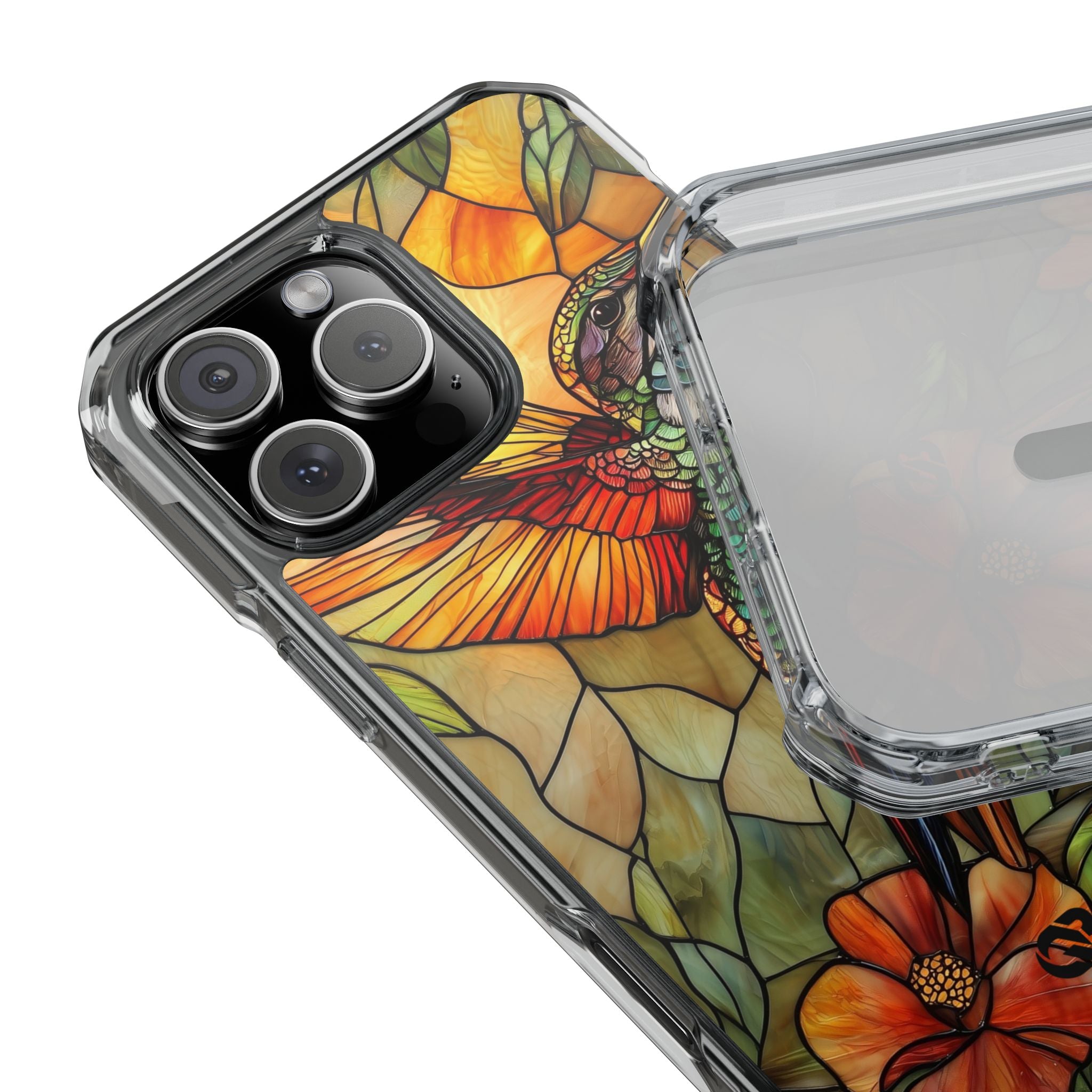 Amber Glass Hummingbird · Impact Phone Case for iPhone · Magsafe
