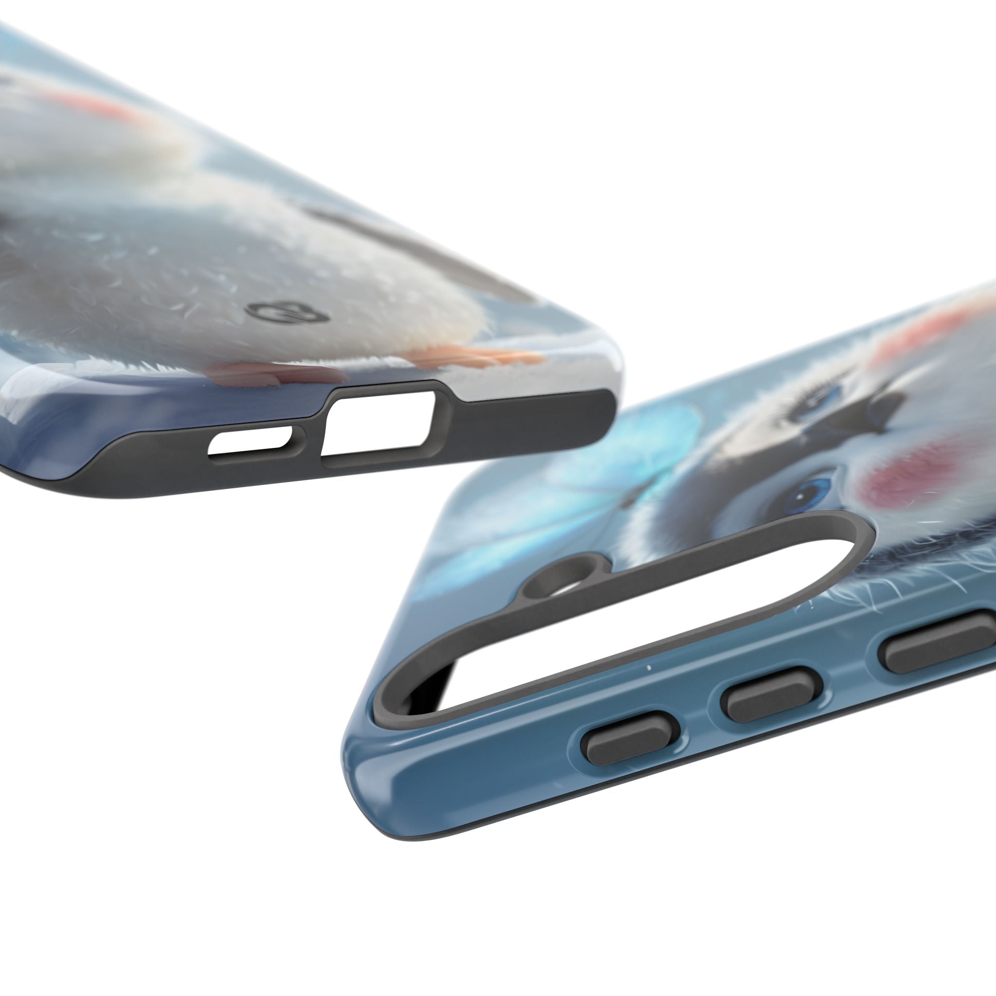 Frosty Penguin Glow · Tough Phone Case for Samsung