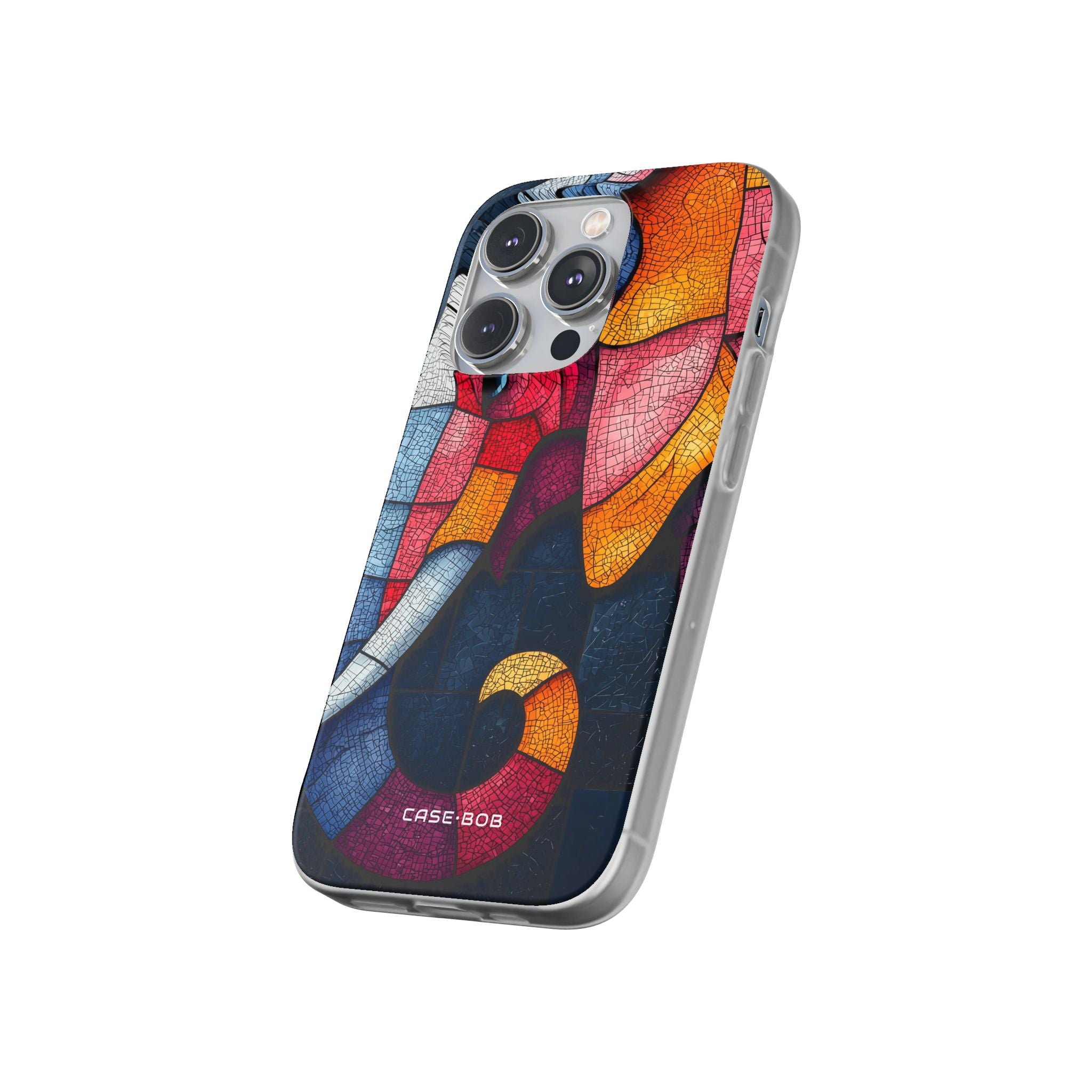Elephant Mosaik iPhone 14 Pro Case - Soft