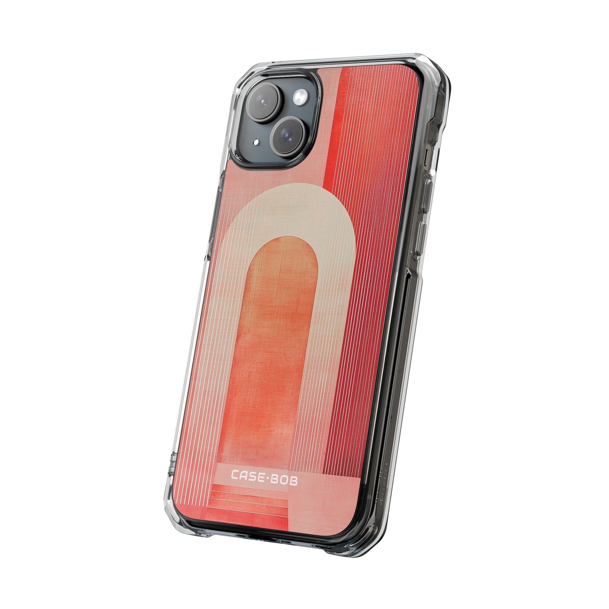 Crimson Arches iPhone 15 Plus Case - Impact