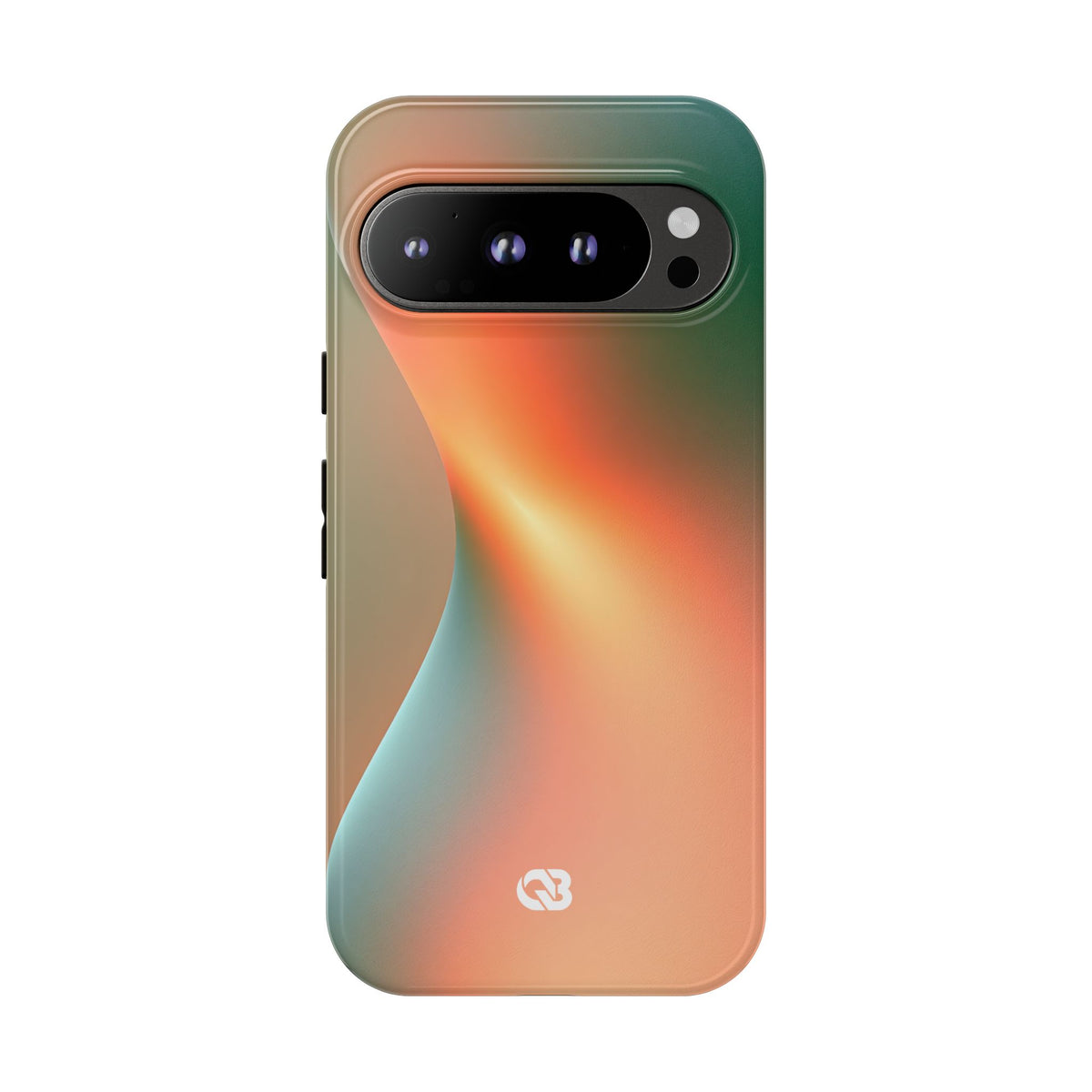 Radiant Contour · Tough Phone Case for Pixel · Orange