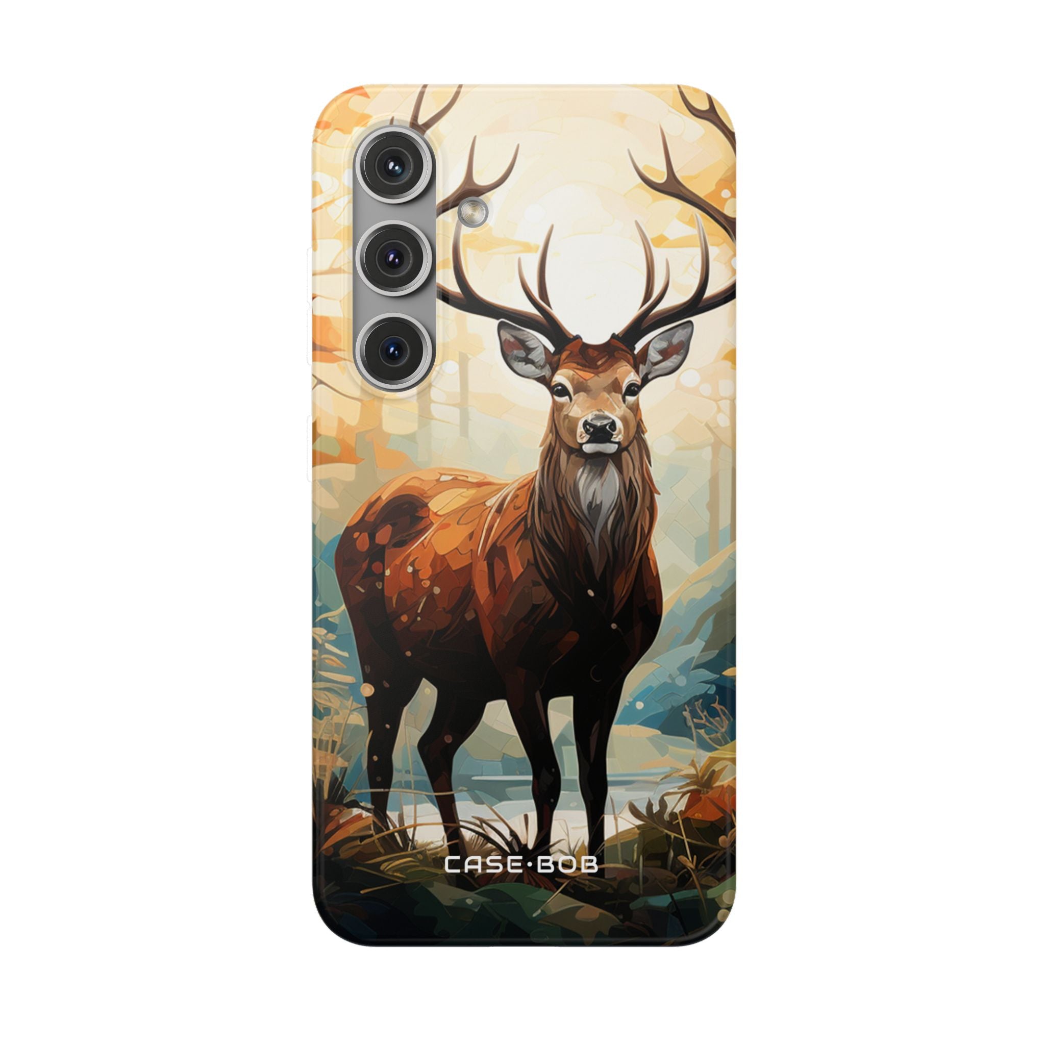 Glowing Stag Samsung S24 Case - Soft - CASE•BOB