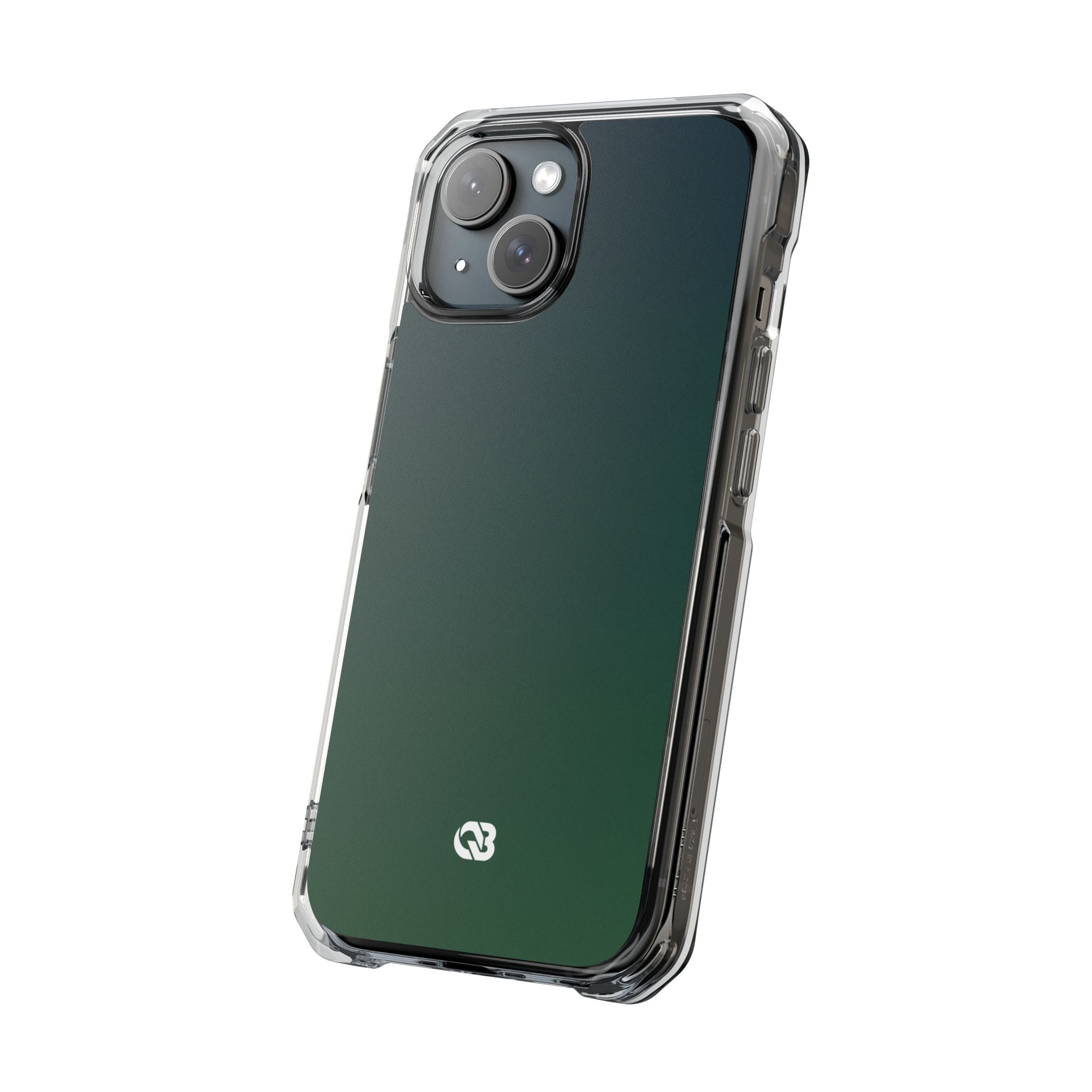 Green Impact MagSafe Phone Case for iPhone - Midnight Pine Horizon