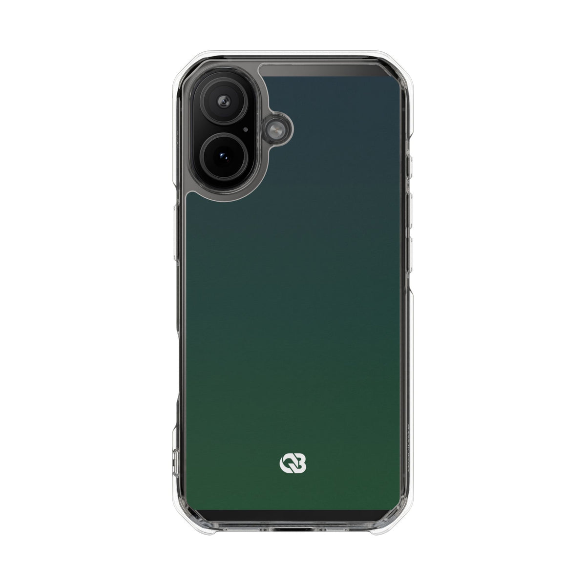 Deep Forest Nocturne · Clear Impact Magnetic Phone Case for iPhone · Green