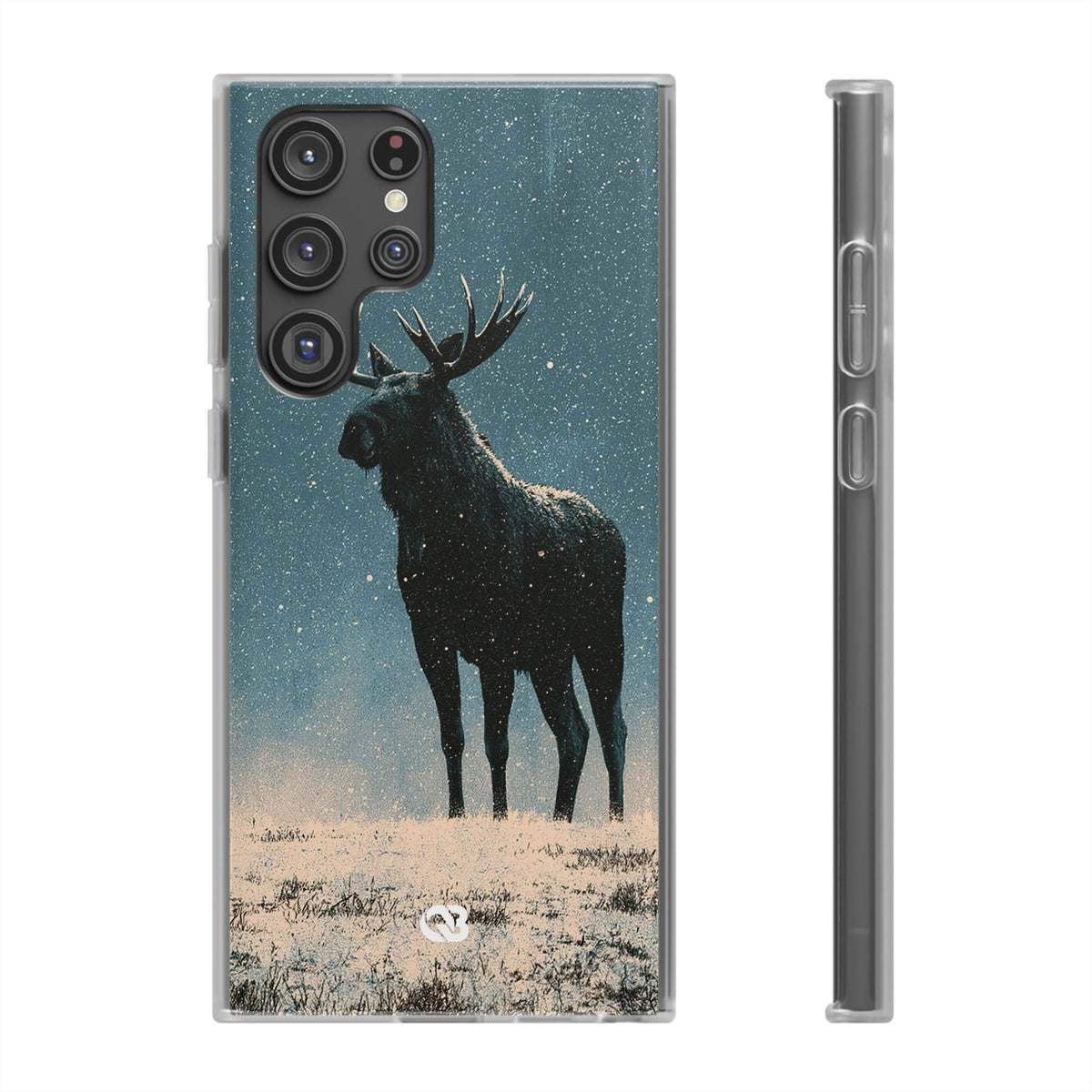 Nordic Boreal Moose · Lite Phone Case for Samsung · Blue