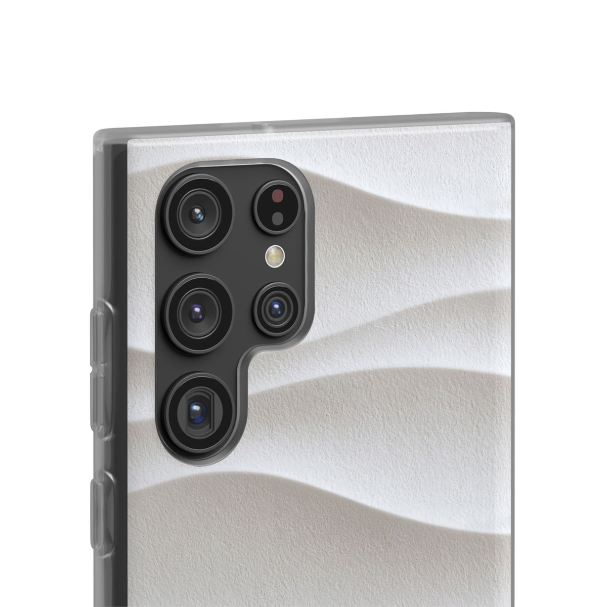 Sculpted Dune Relief · Lite Phone Case for Samsung · White