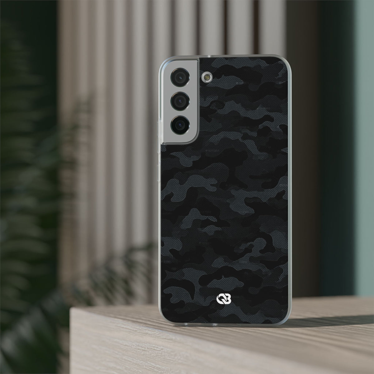 Blackout Urban Camo · Lite Phone Case for Samsung · Black