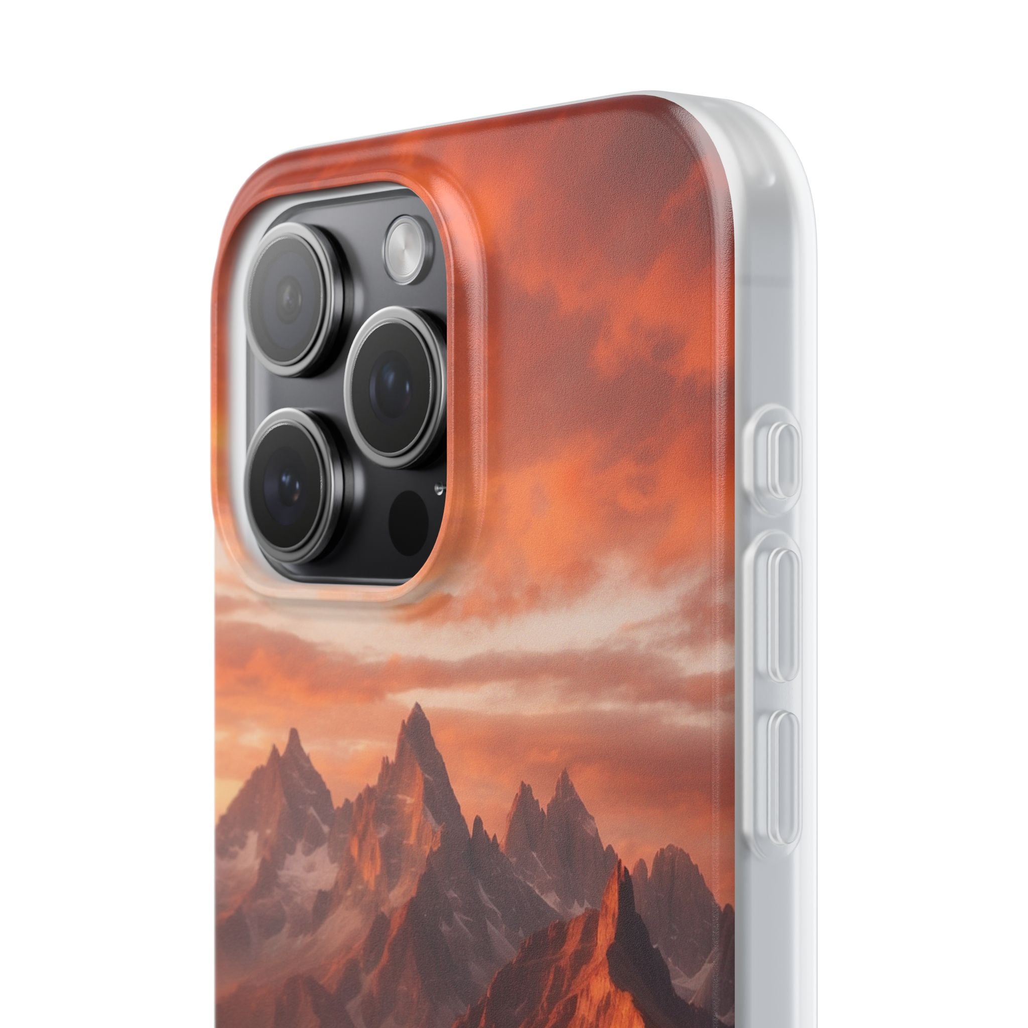 Jagged Glow iPhone 15 Pro Max Cover - Soft