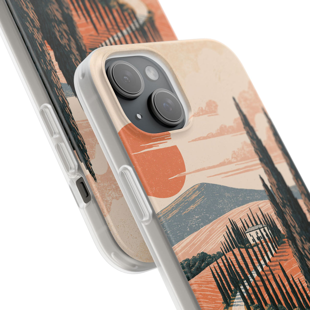 Orange Lite Phone Case for iPhone - Terracotta Ridge Trail