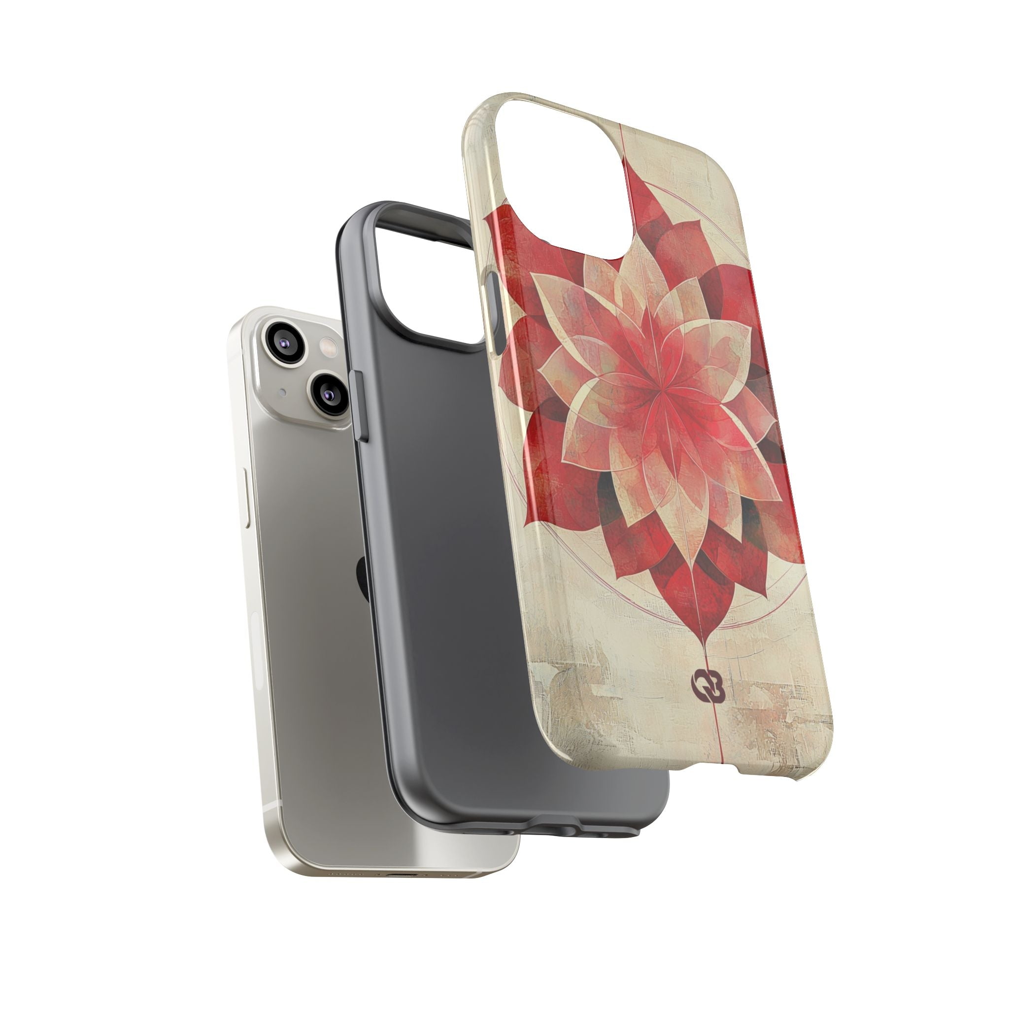 Crimson Petal Peak · Tough Phone Case for iPhone