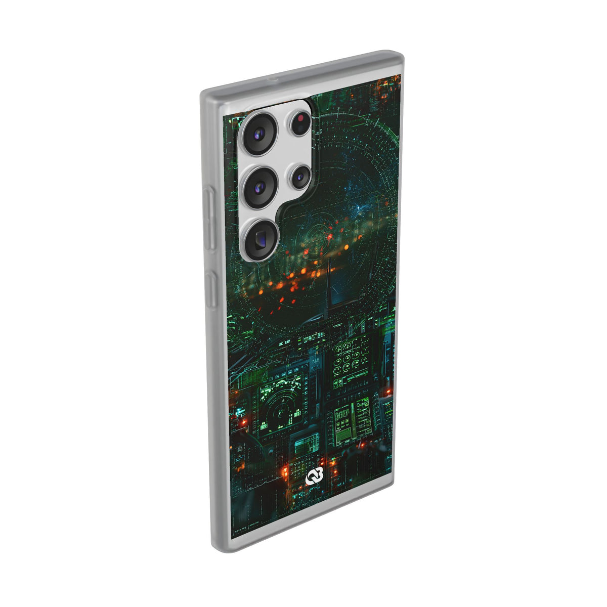 Tactical Avionics HUD · Lite Phone Case for Samsung · Green