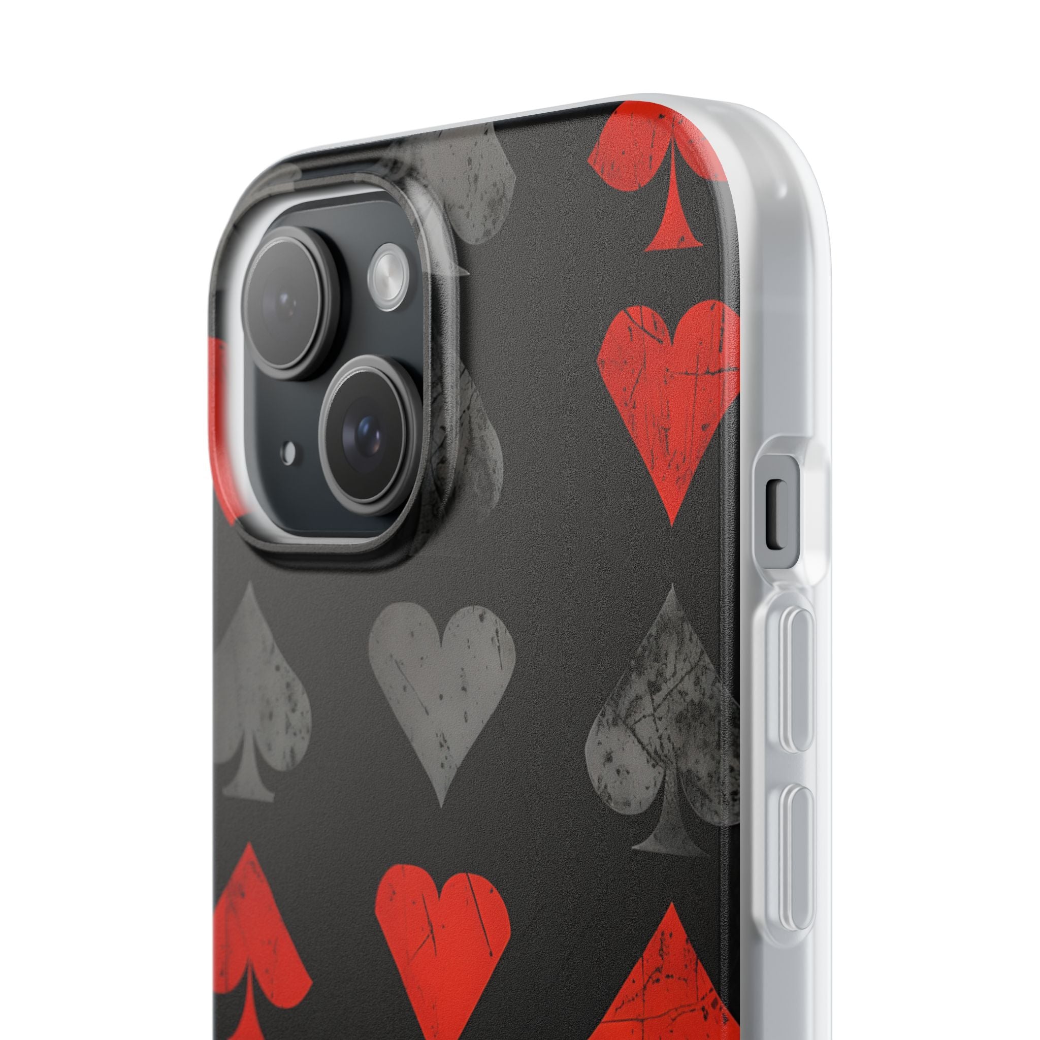 Crimson Ash Suits · Soft Custodia per iPhone