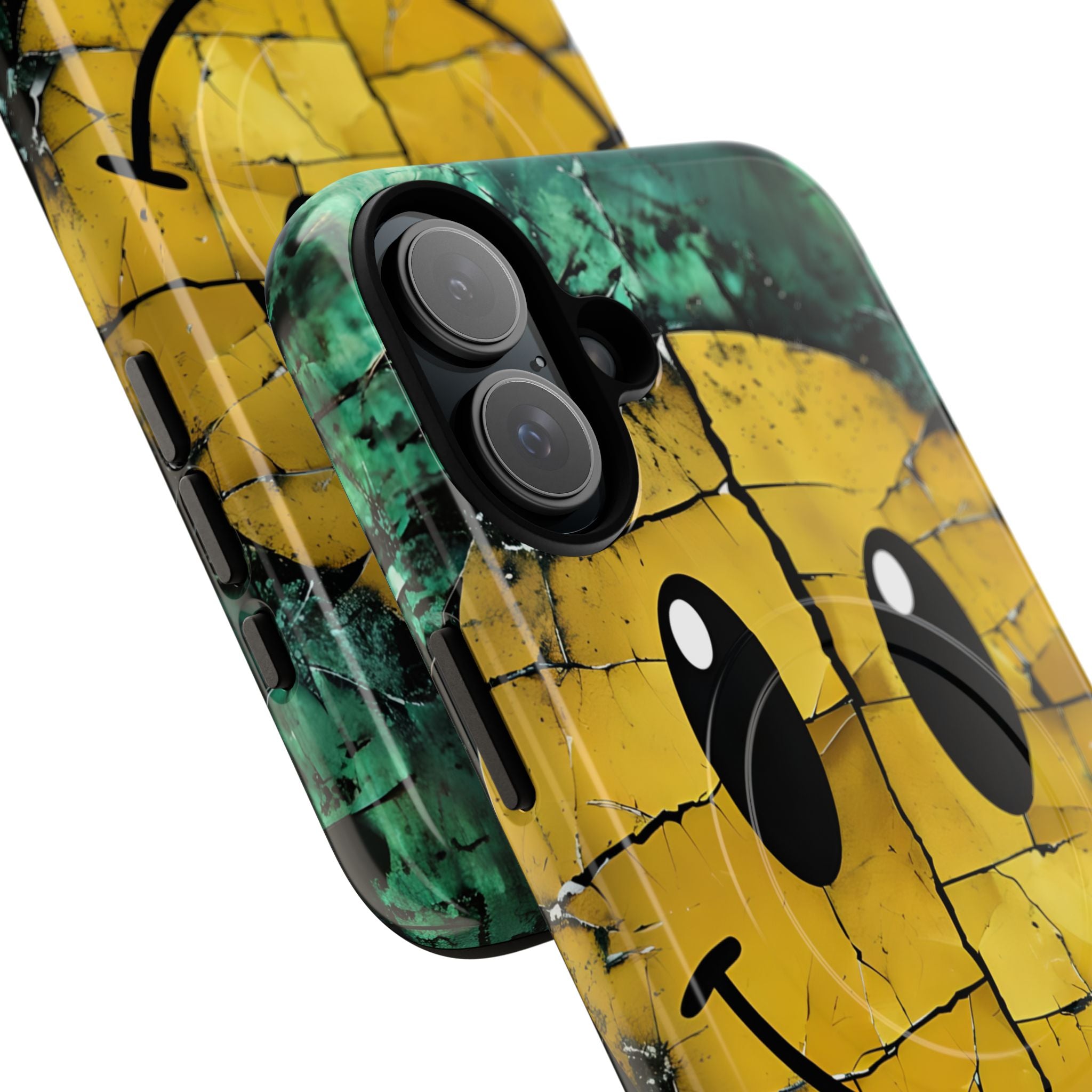 Fractured Yellow Grin · Tough+ Magsafe