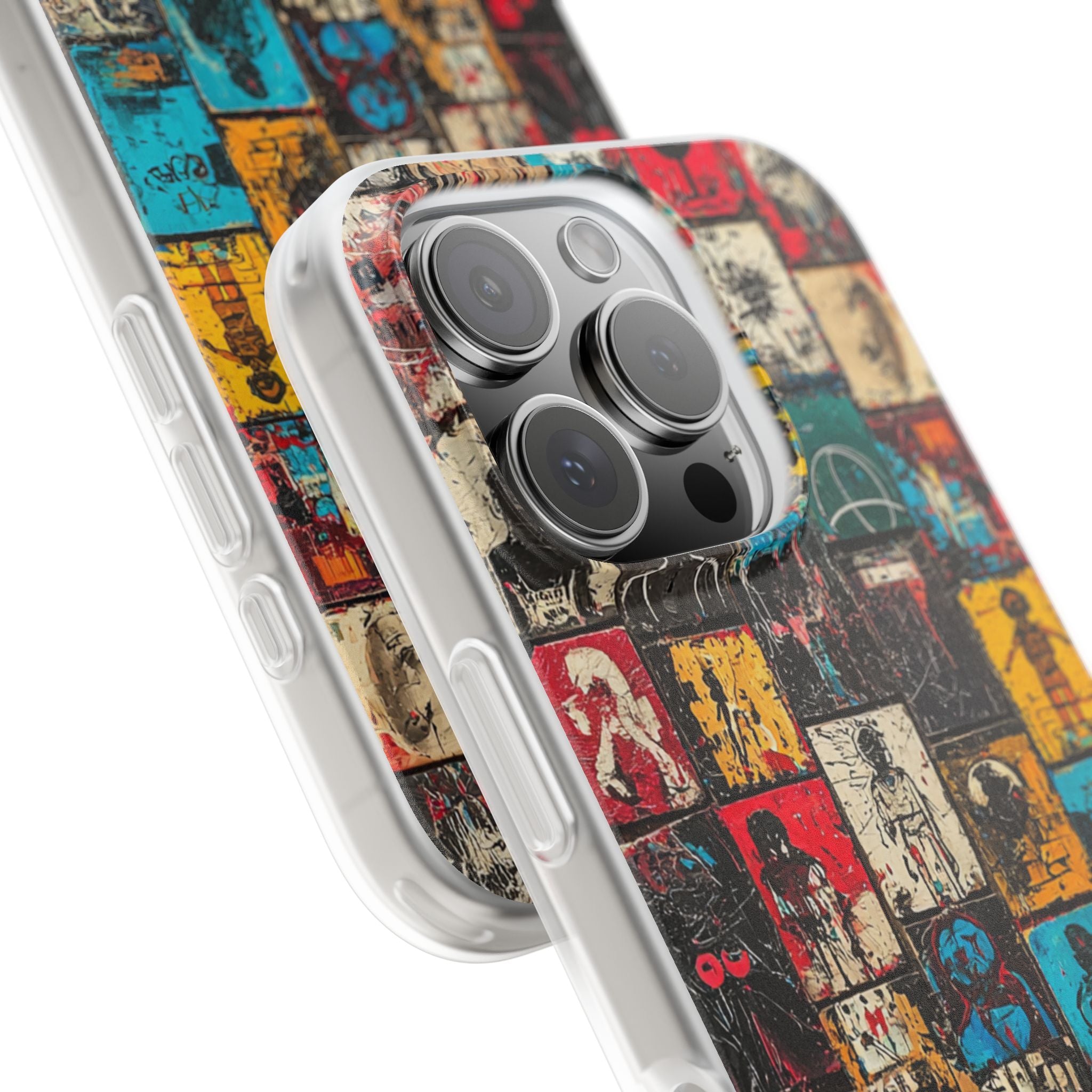 Figured Grid iPhone 16 Pro Case - Soft - CASE•BOB