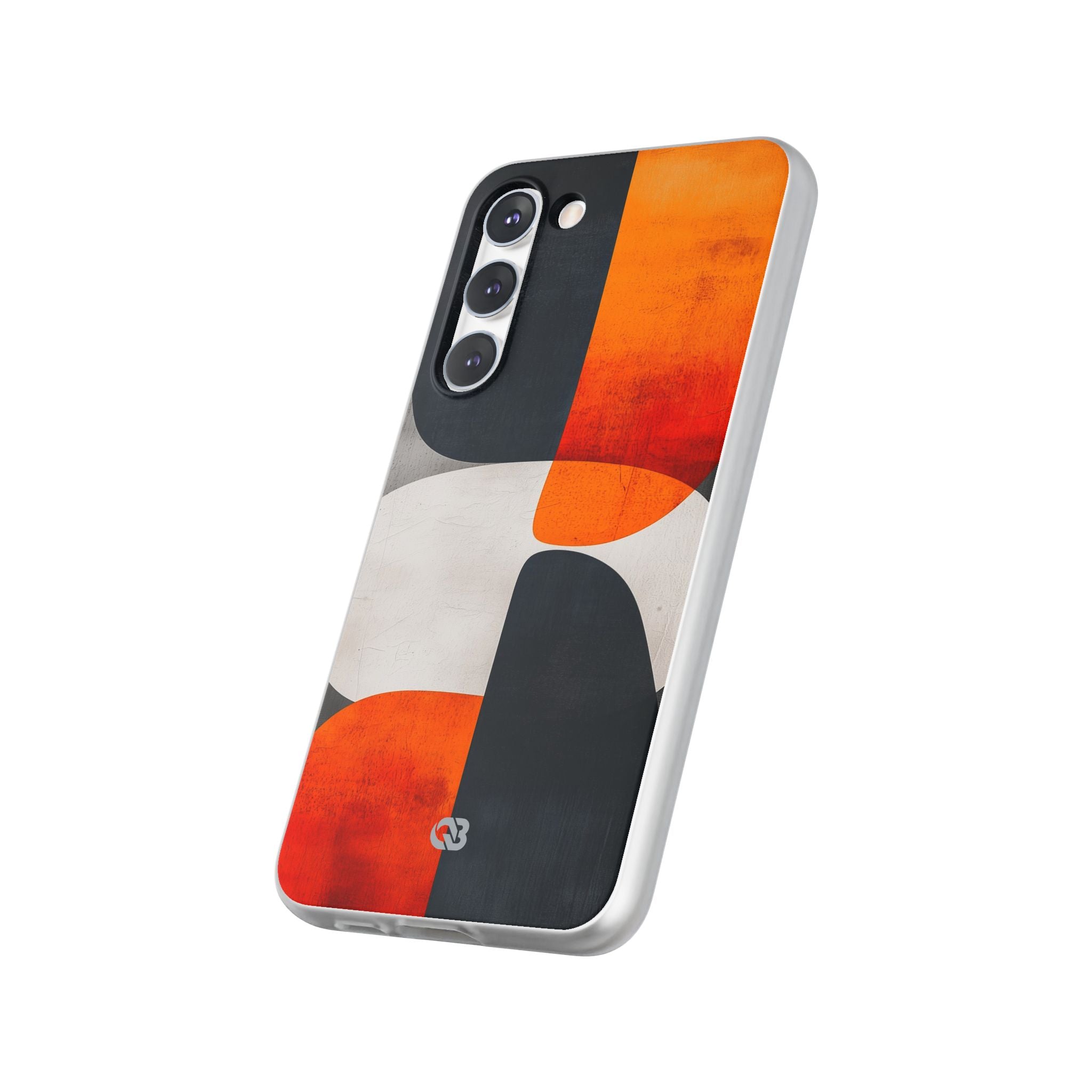 Burnt Amber Flow · Soft Phone Case for Samsung