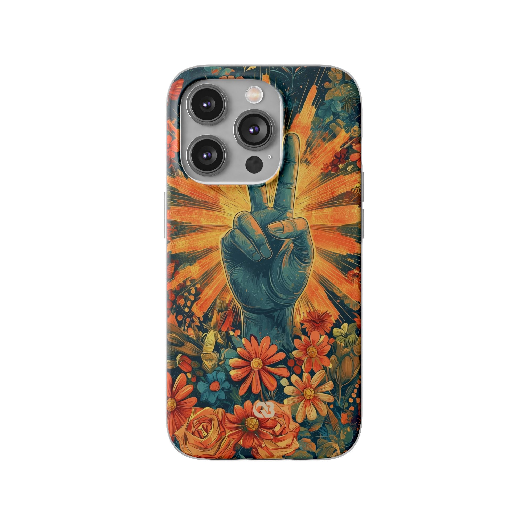 Radiant Peace Bloom · Soft Phone Case for iPhone