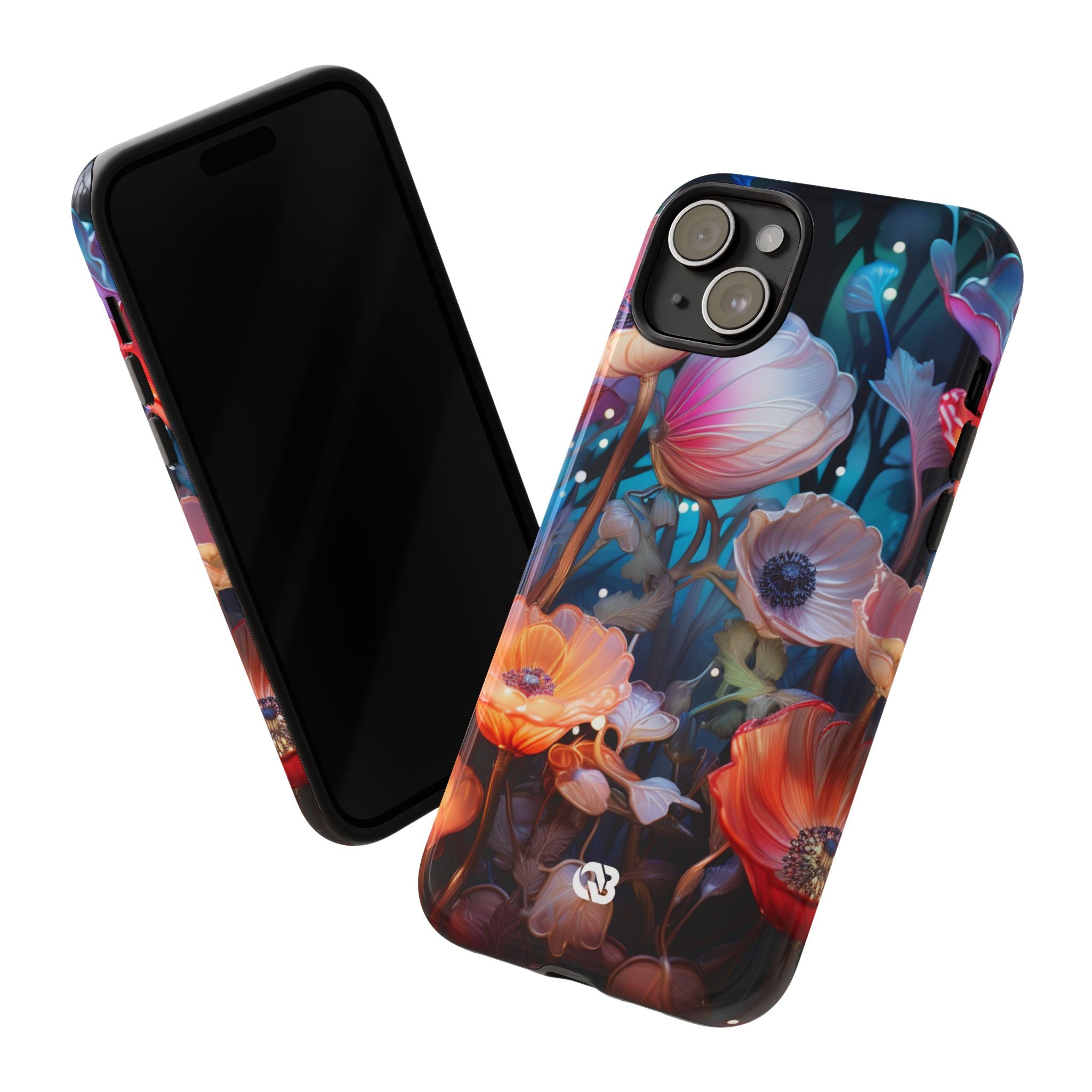 Luminous Poppy Glade · Tough Hoesje voor iPhone
