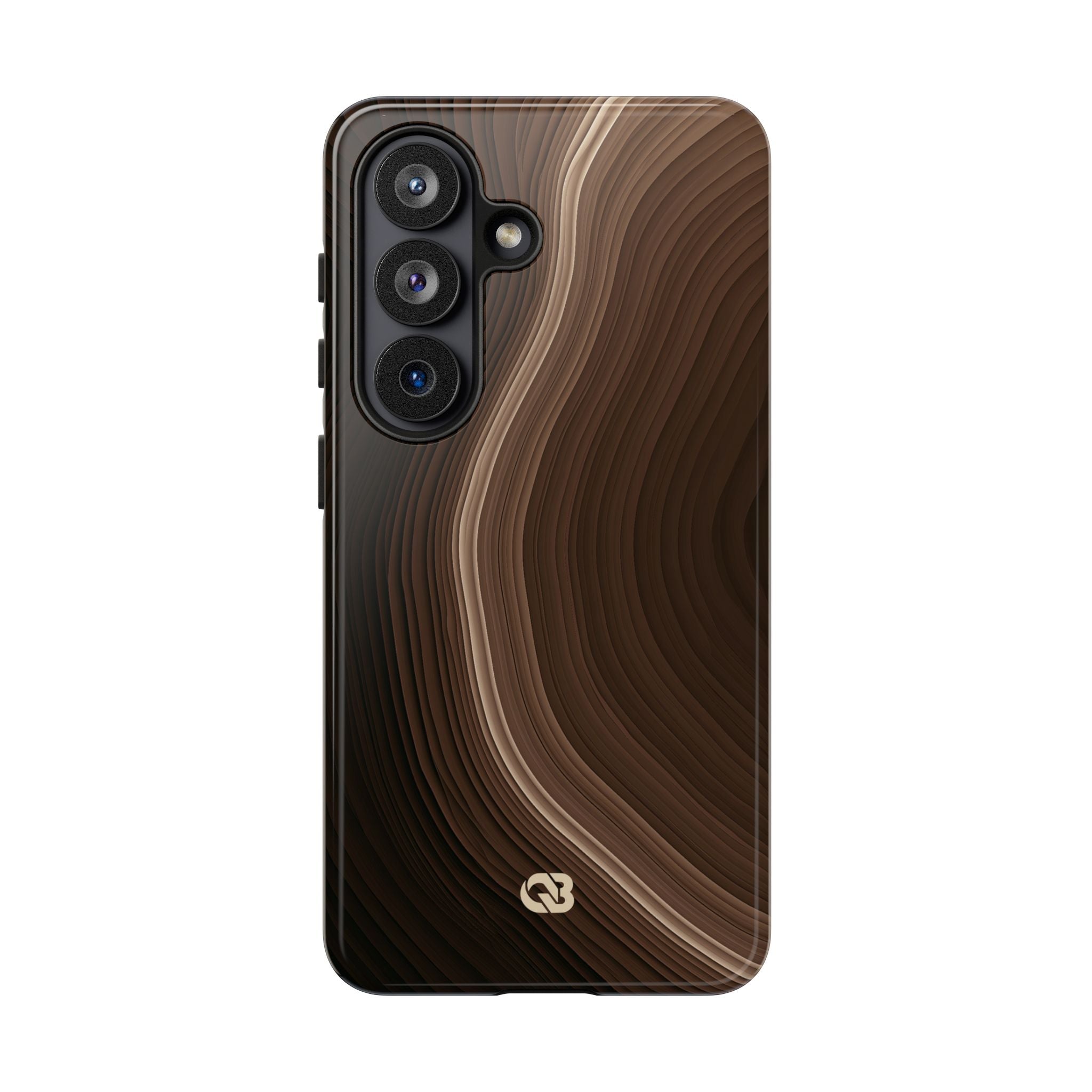 Brown Tough Phone Case for Samsung - Bronzed Canyon Relief