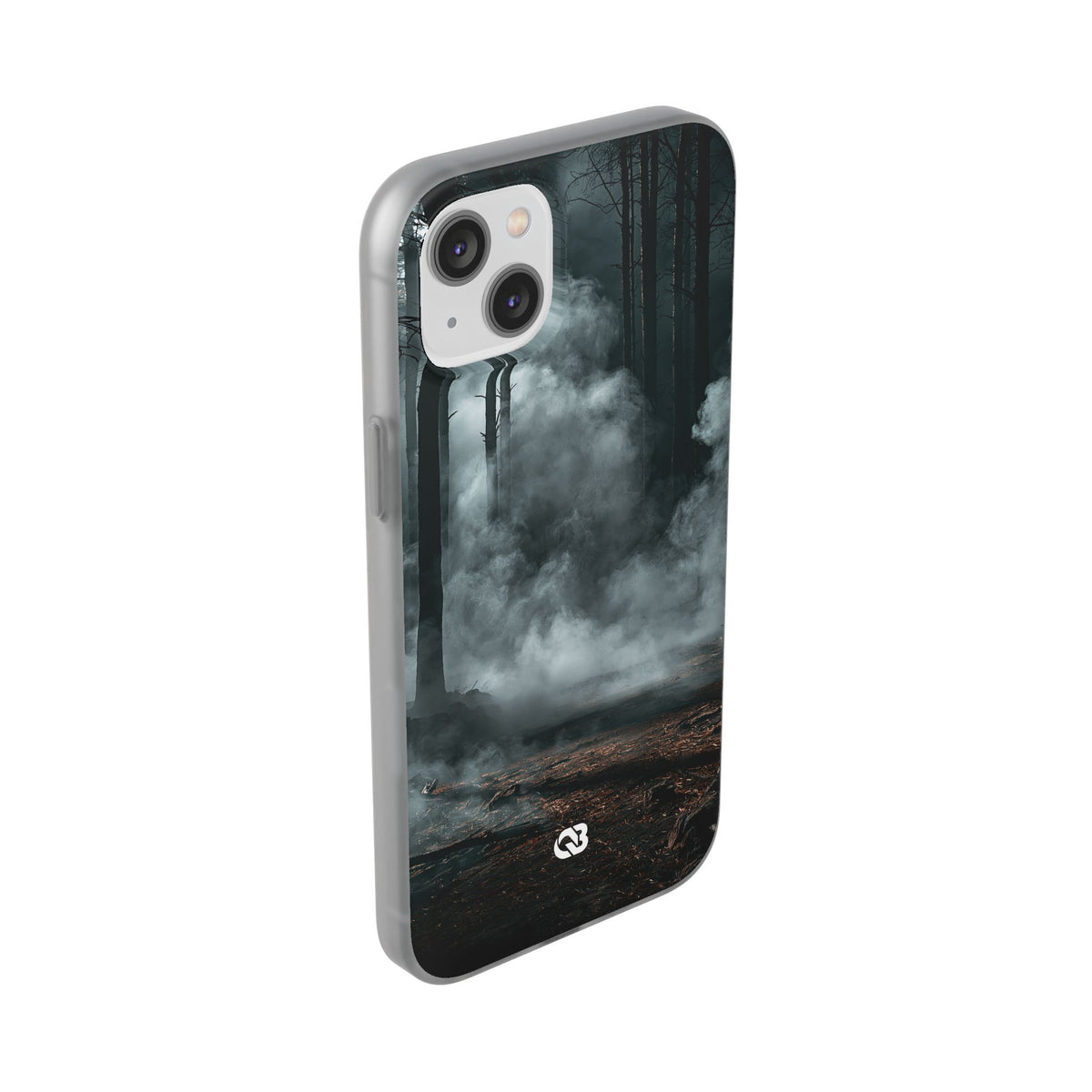 Shadowed Pine Mist · Lite Phone Case for iPhone · Black