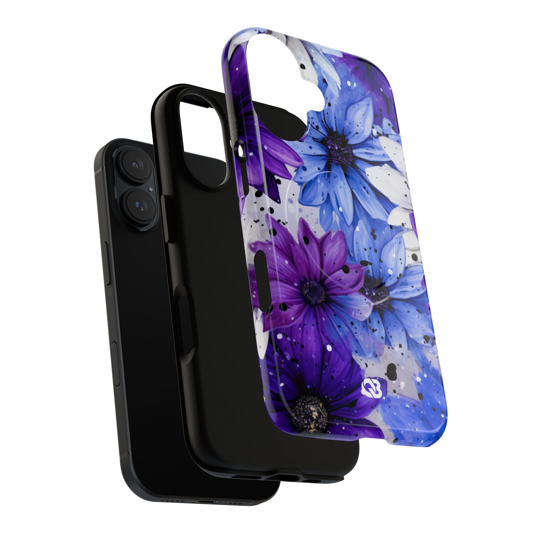 Ink Splatter Blooms · Tough+ Custodia per iPhone · Magsafe