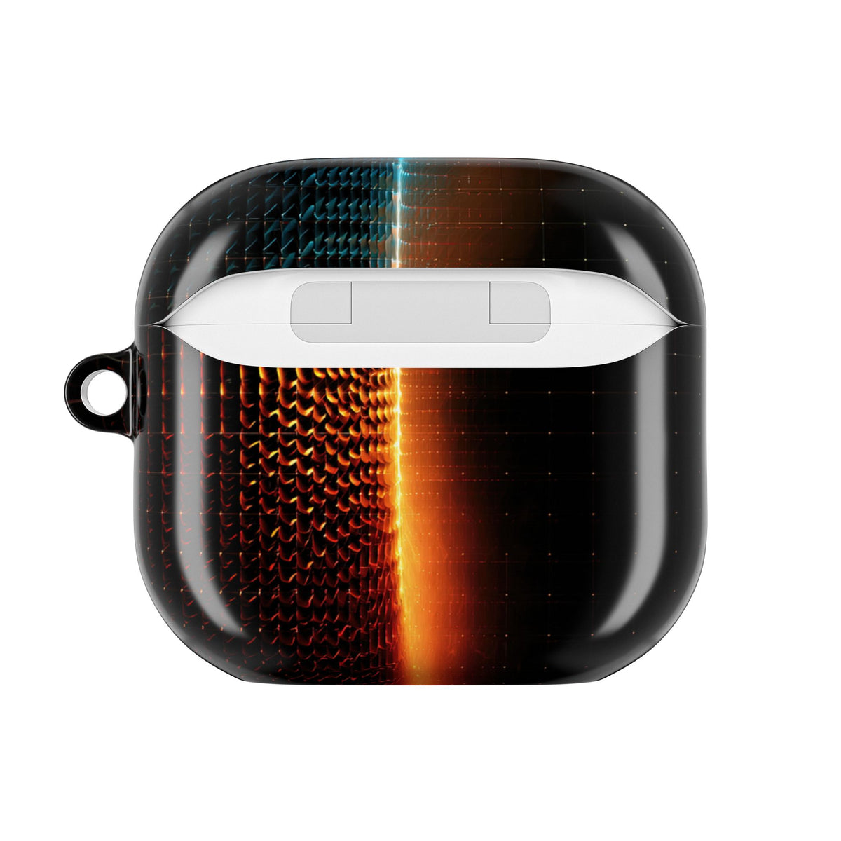 Luminous Refraction Grid · Hard Case for AirPods & AirPods Pro · Black