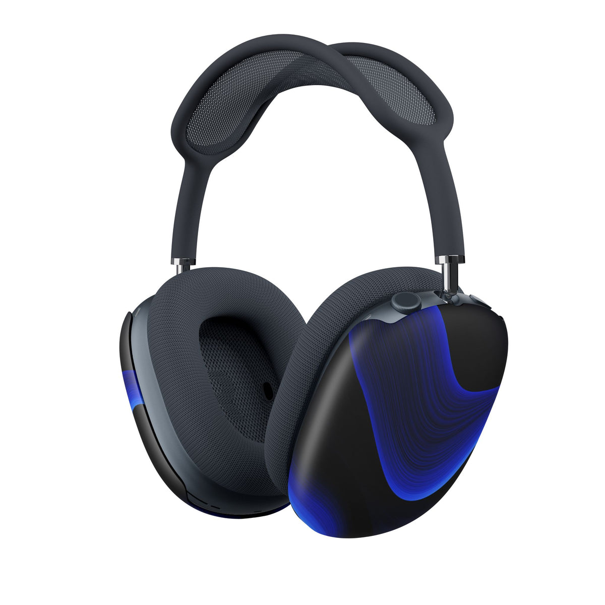 Cobalt Ridge Waves · Hard Case for AirPods Max · Blue