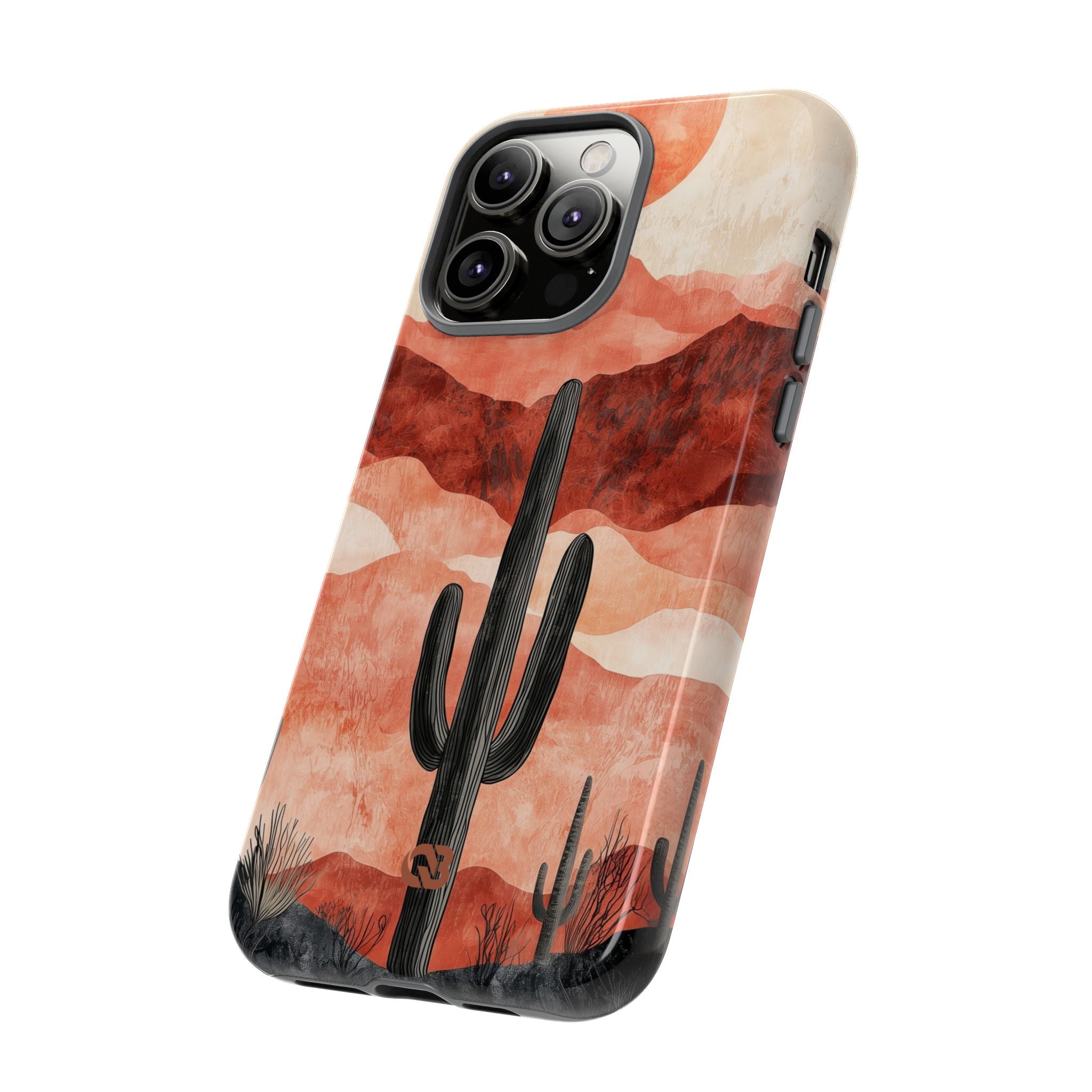Terracotta Desert Sun · Tough Phone Case for iPhone