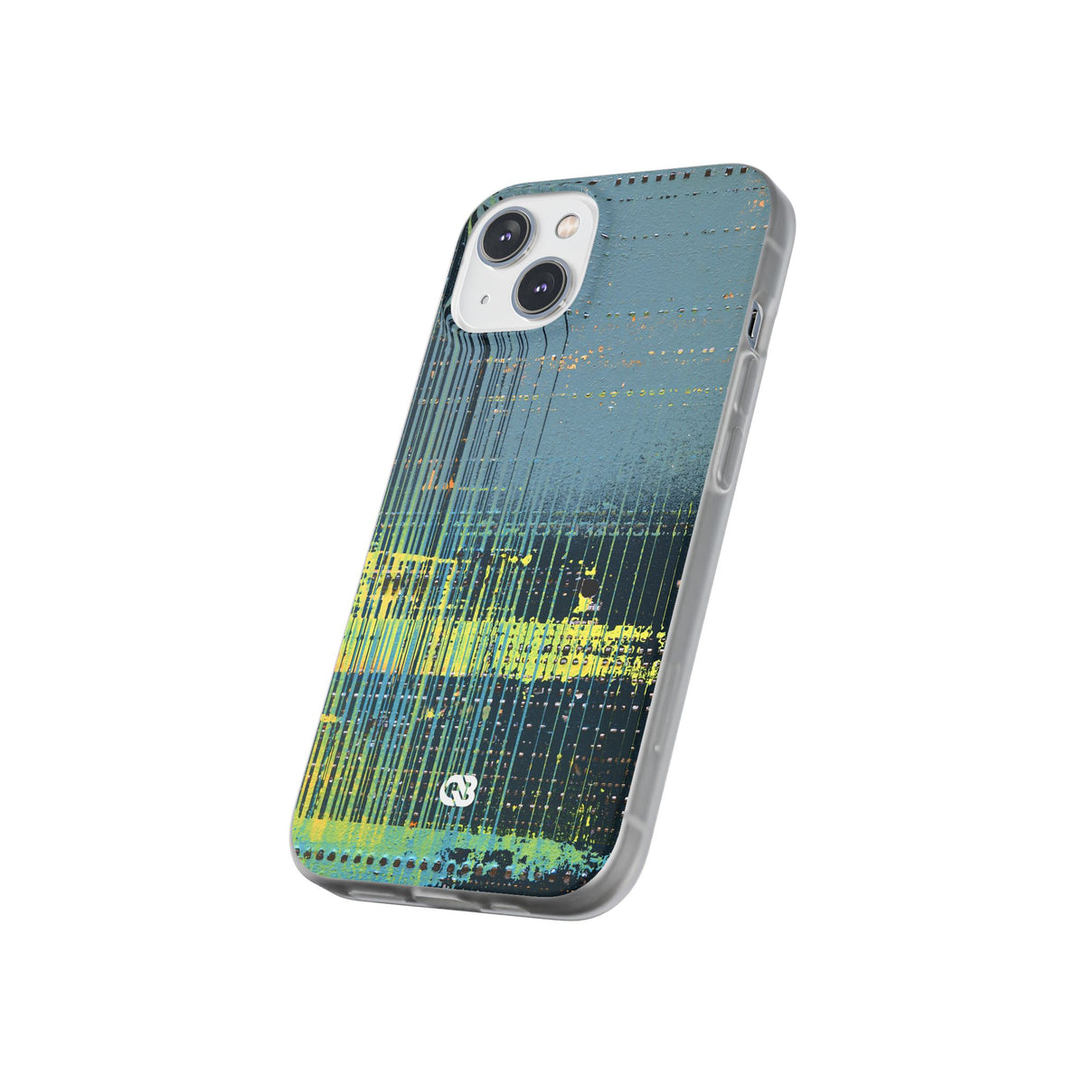 Acid Raster Circuit · Lite Phone Case for iPhone · Teal