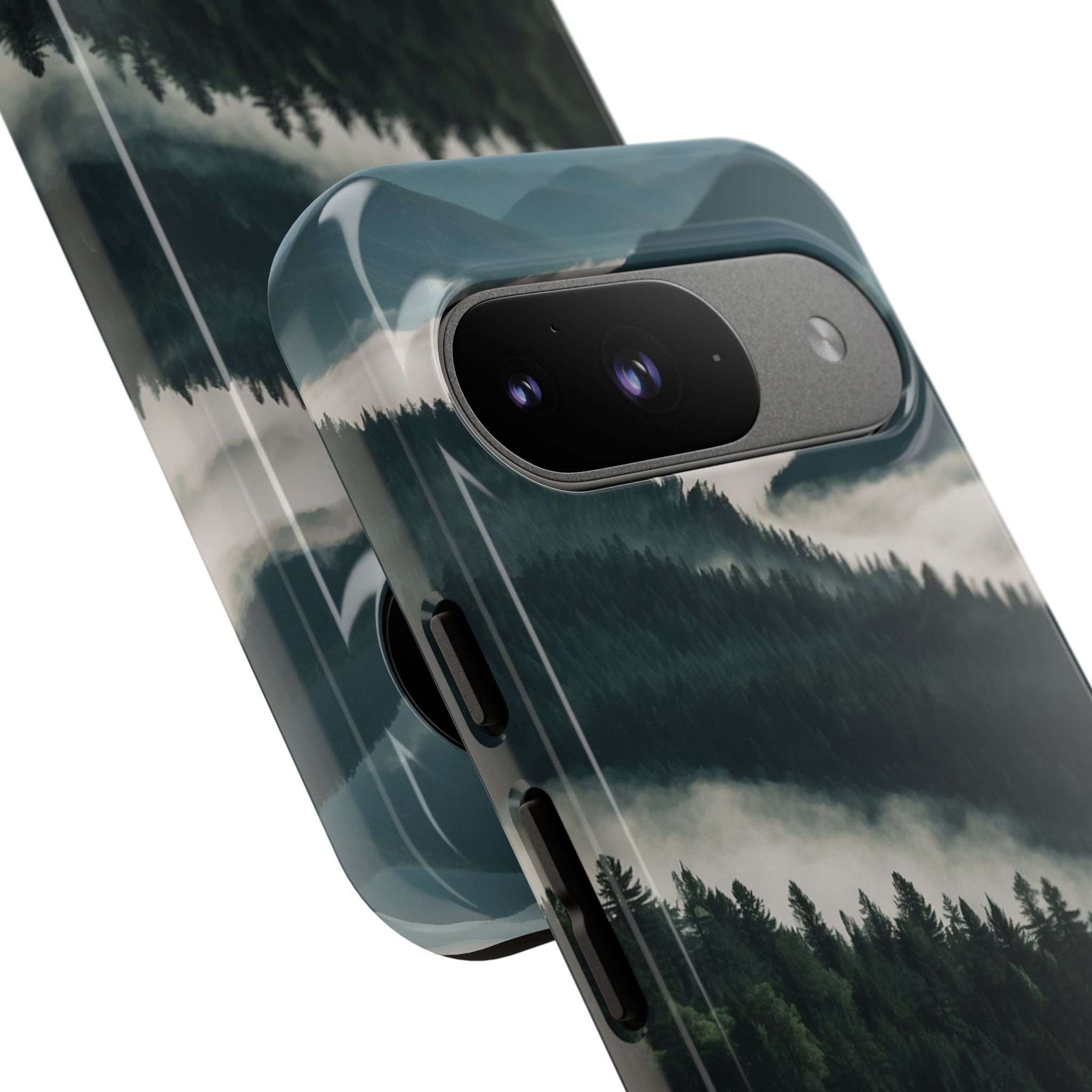 Misty Pine Peaks · Tough Phone Case for Google Pixel