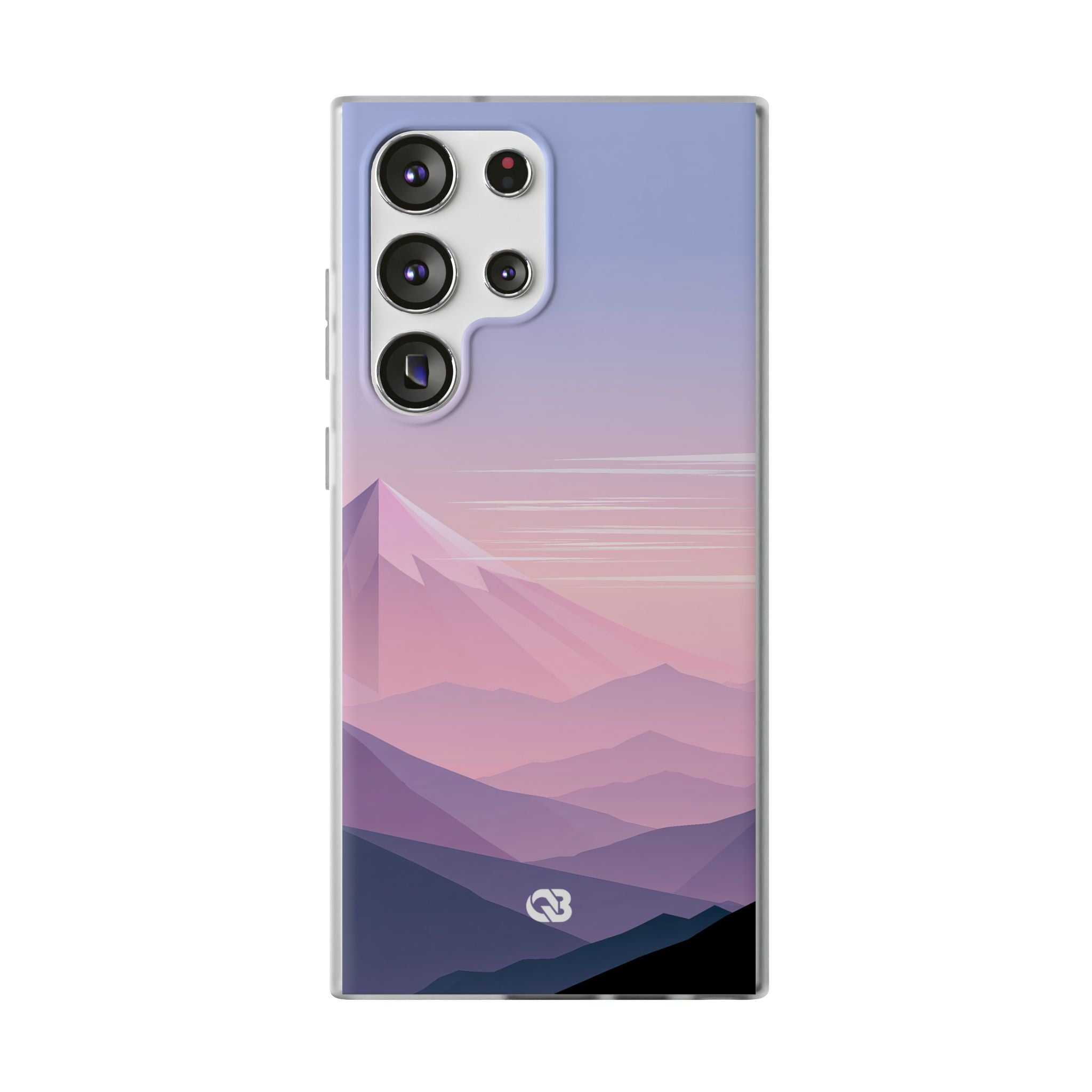 Purple Lite Phone Case for Samsung - Lavender Alpine Dawn