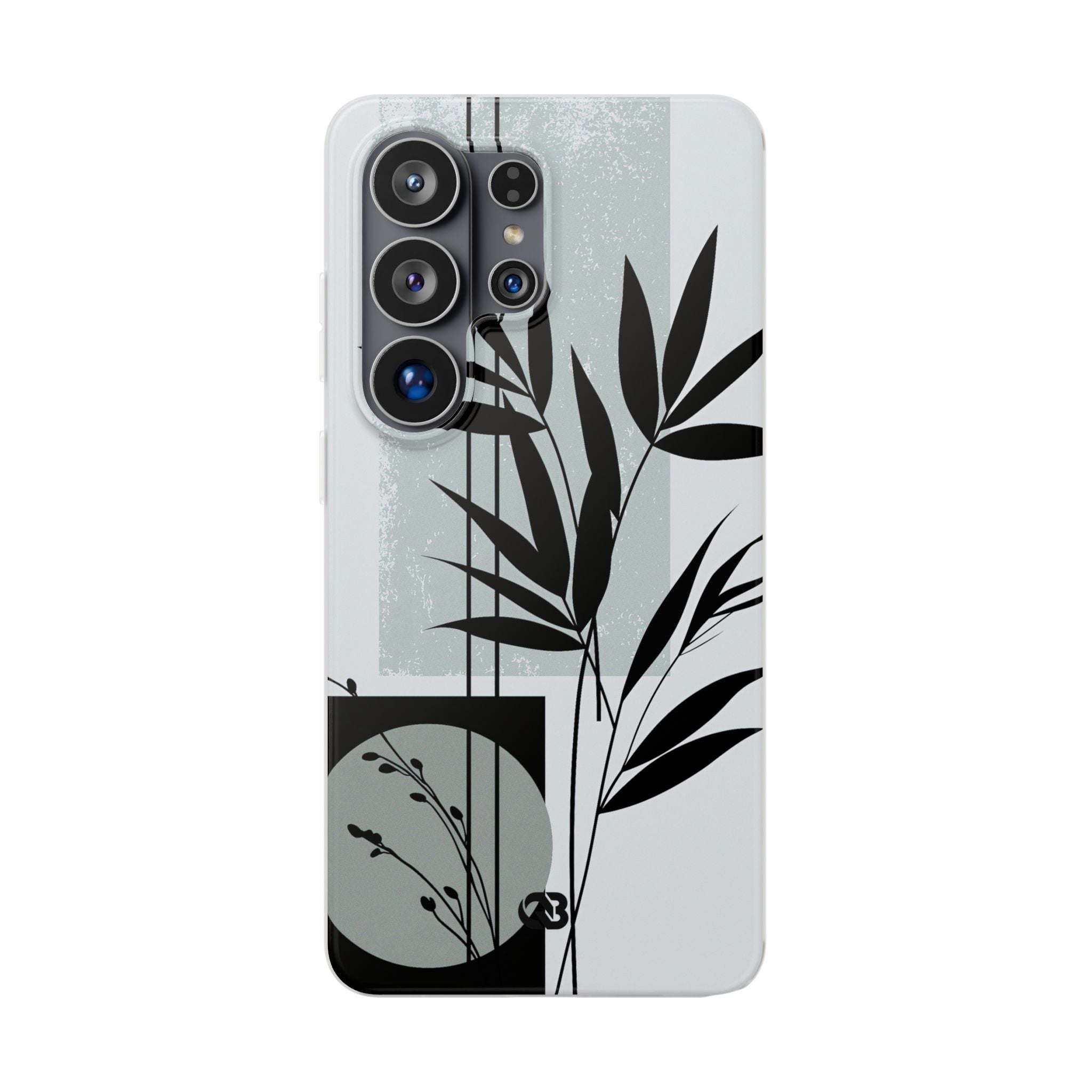 Grey Lite Phone Case for Samsung - Sage Bamboo Noir
