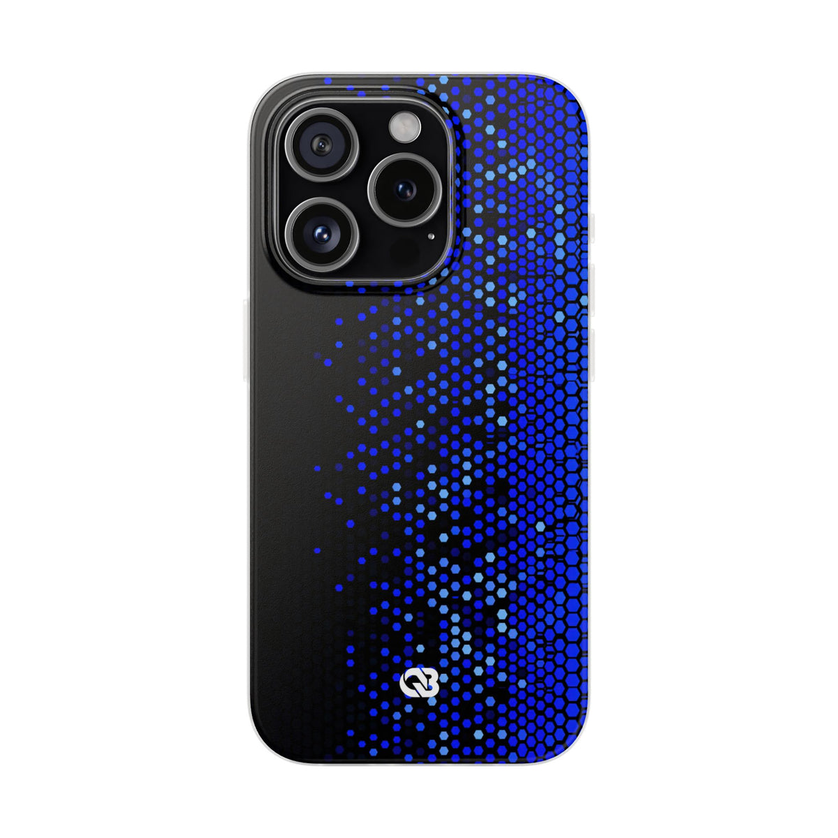Cobalt Hex Dispersion · Lite Phone Case for iPhone · Blue