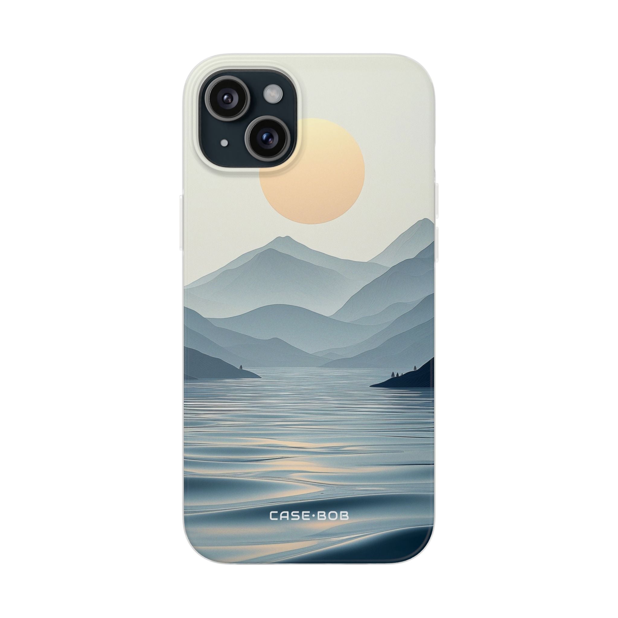 Golden Horizon iPhone 15 Plus Case - Soft