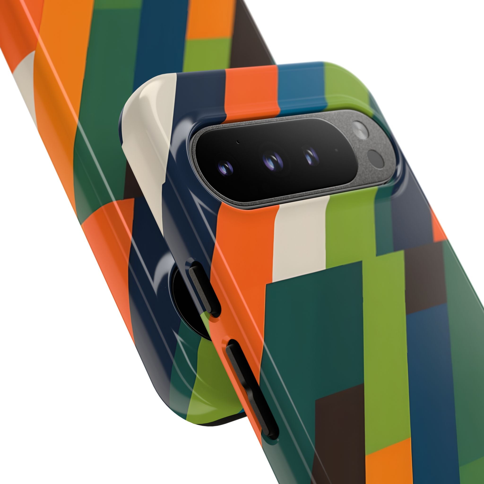 Diagonal Blaze Google Pixel 9 Pro XL Case - Tough